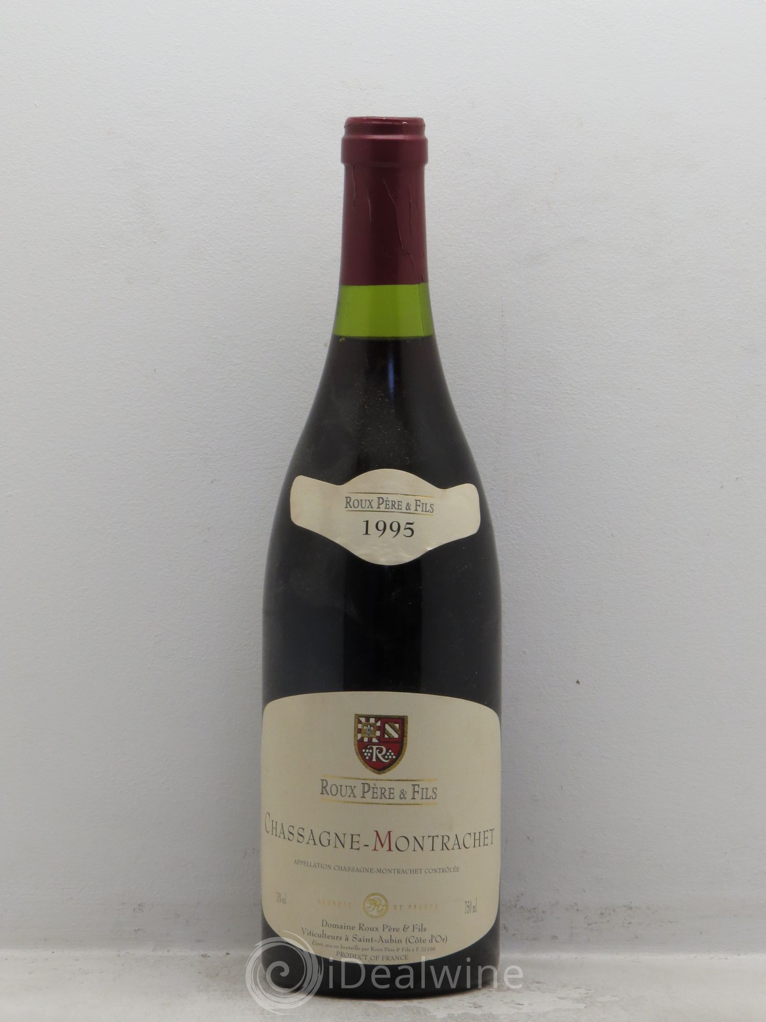 Chassagne-Montrachet domaine Roux père et fils 1995 - Posten von 1 Flasche - 0