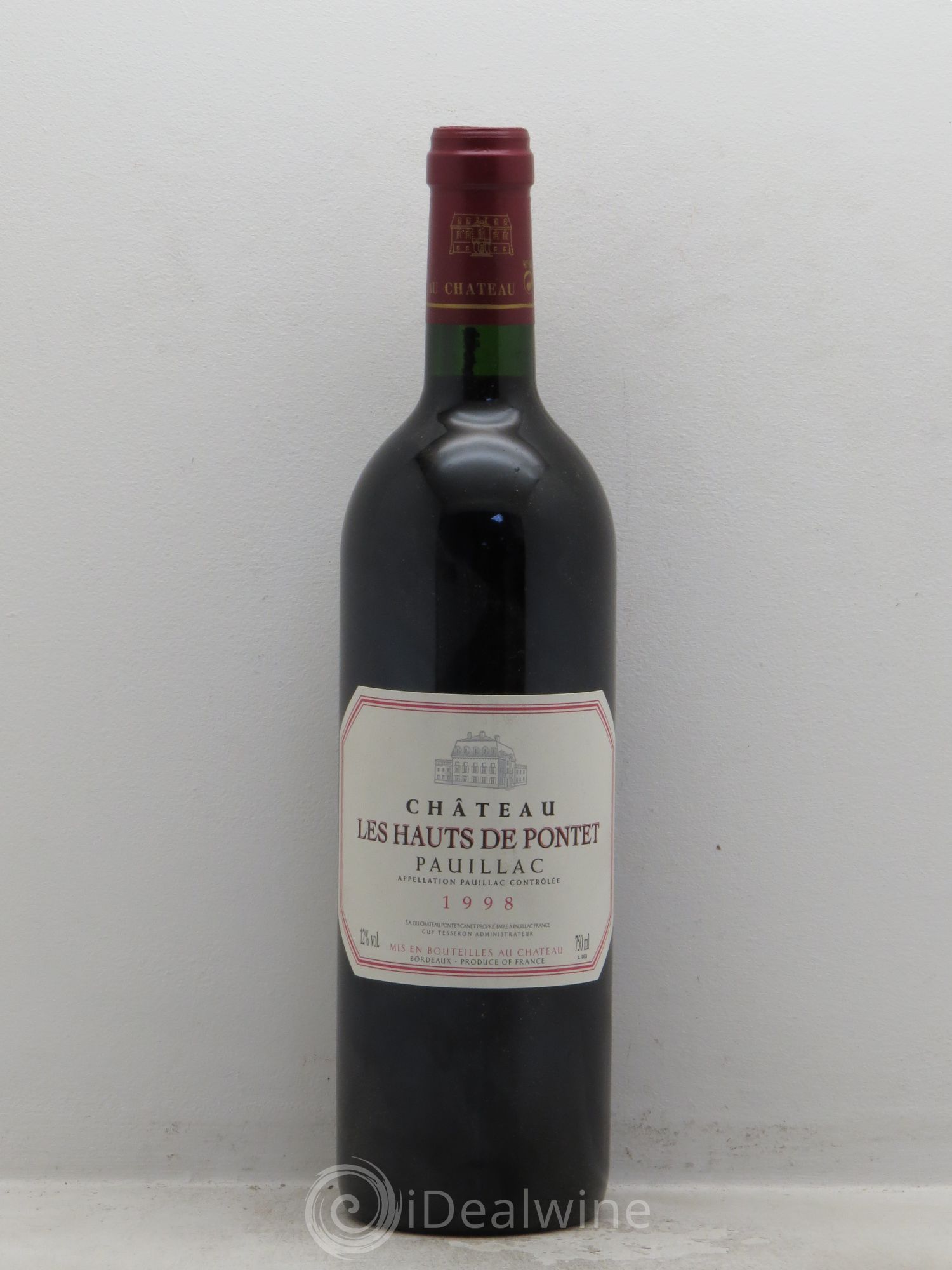 Les Hauts de Pontet-Canet Second Vin 1998 - Lot de 6 bouteilles - 0