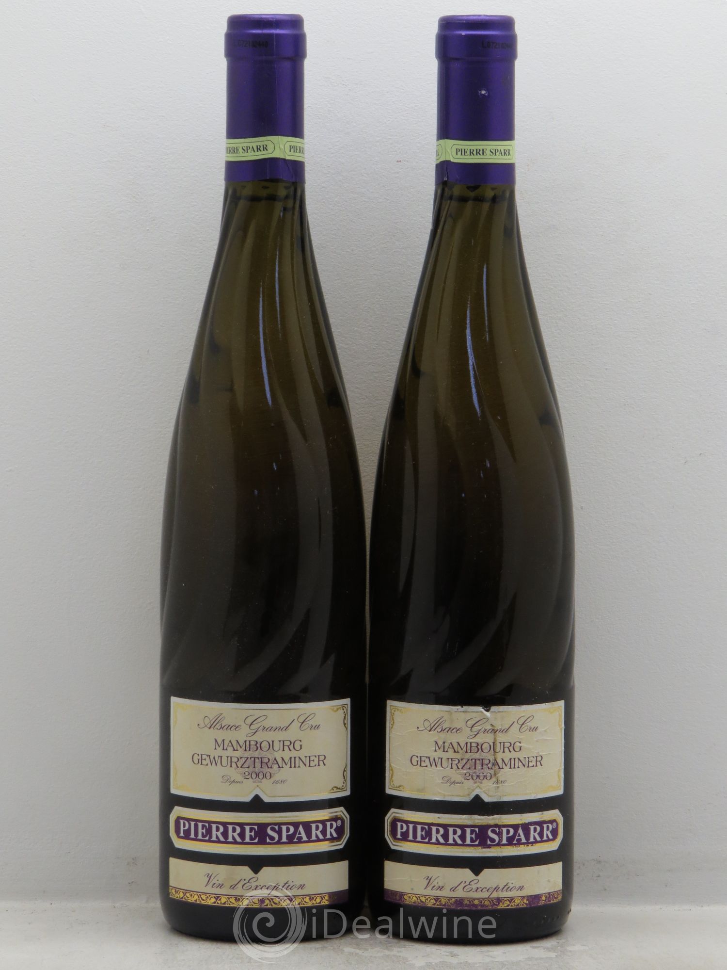Gewurztraminer Mambourg Pierre Sparr 2000 - Posten von 2 Flaschen - 0