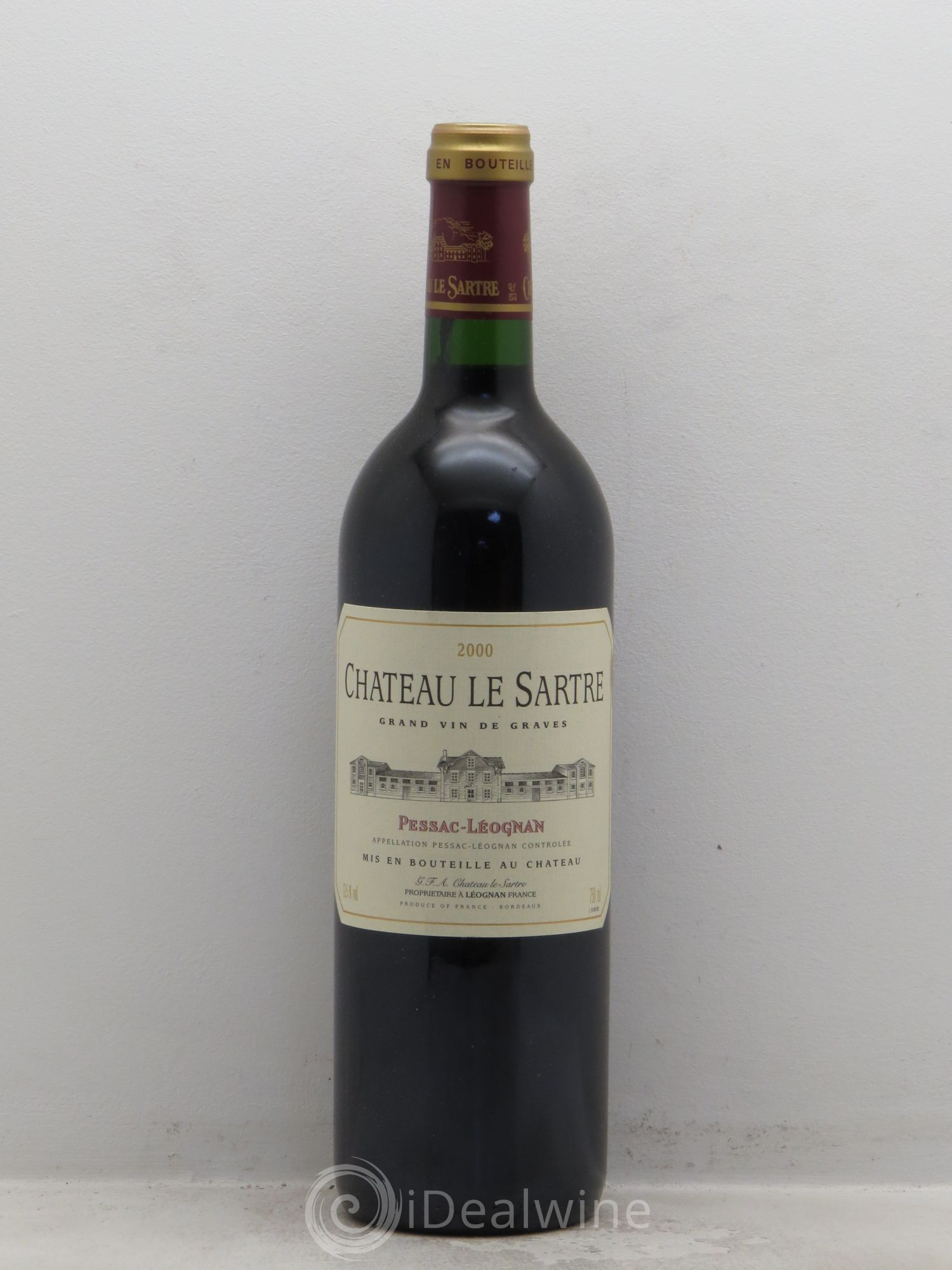 Château le Sartre 2000 - Lot de 1 bouteille - 0