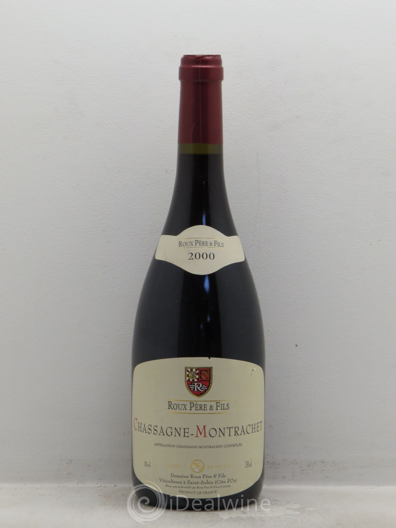 Chassagne-Montrachet Domaine Roux père et fils 2000 - Lot de 1 bouteille - 0