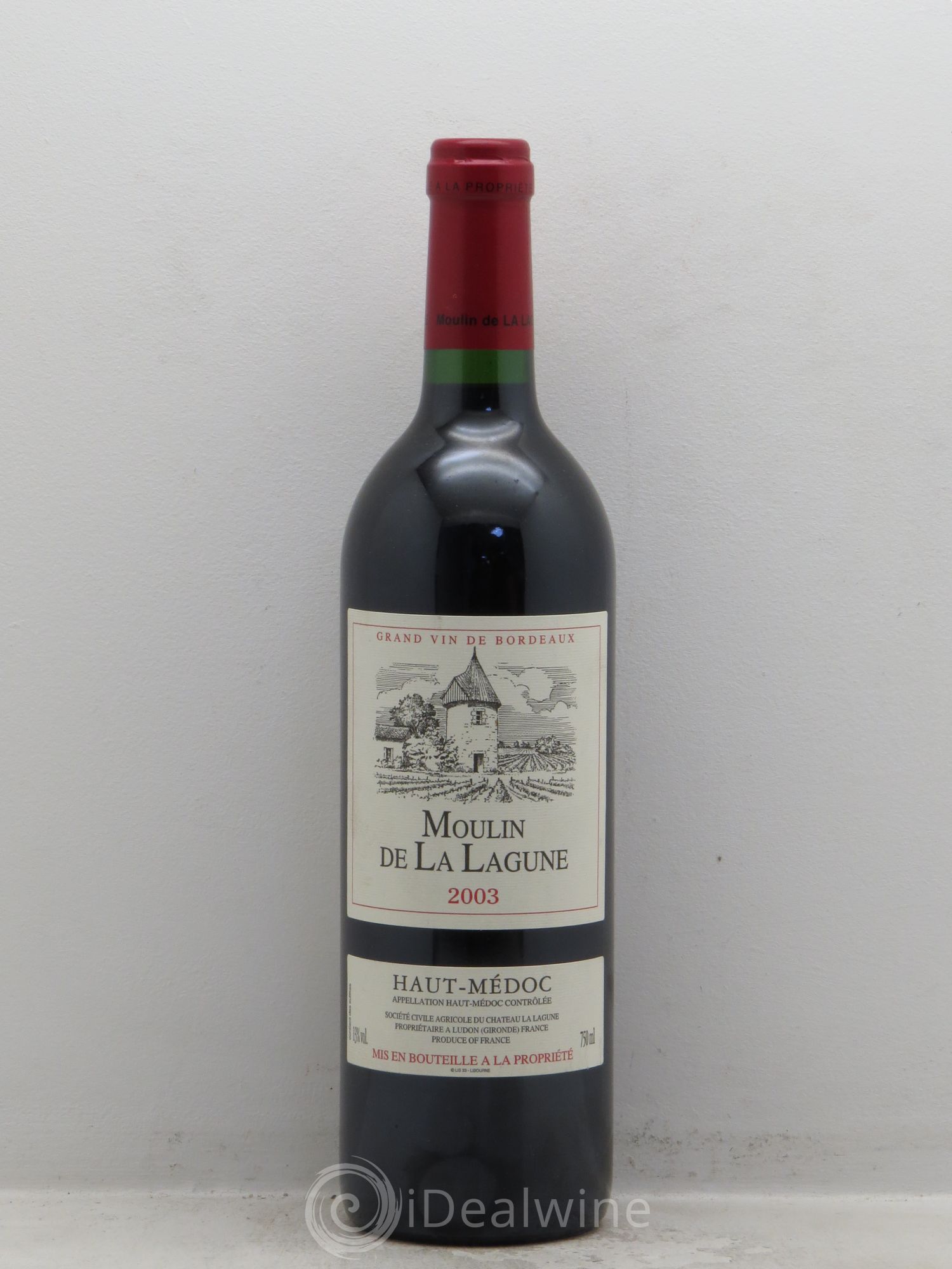 Moulin de La Lagune Second Vin 2003 - Lot de 1 bouteille - 0