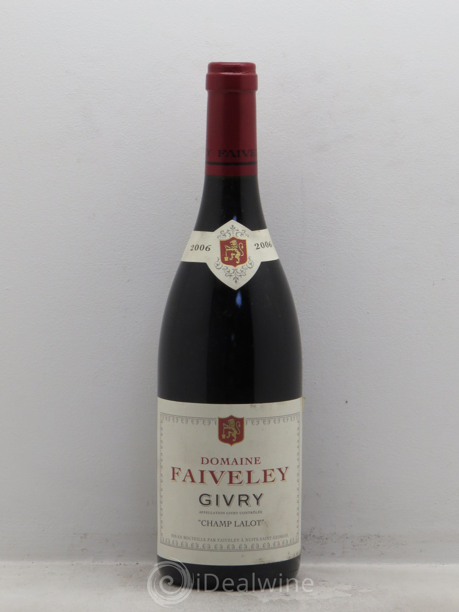 Givry Domaine Faiveley Champ Lalot 2006 - Posten von 1 Flasche - 0