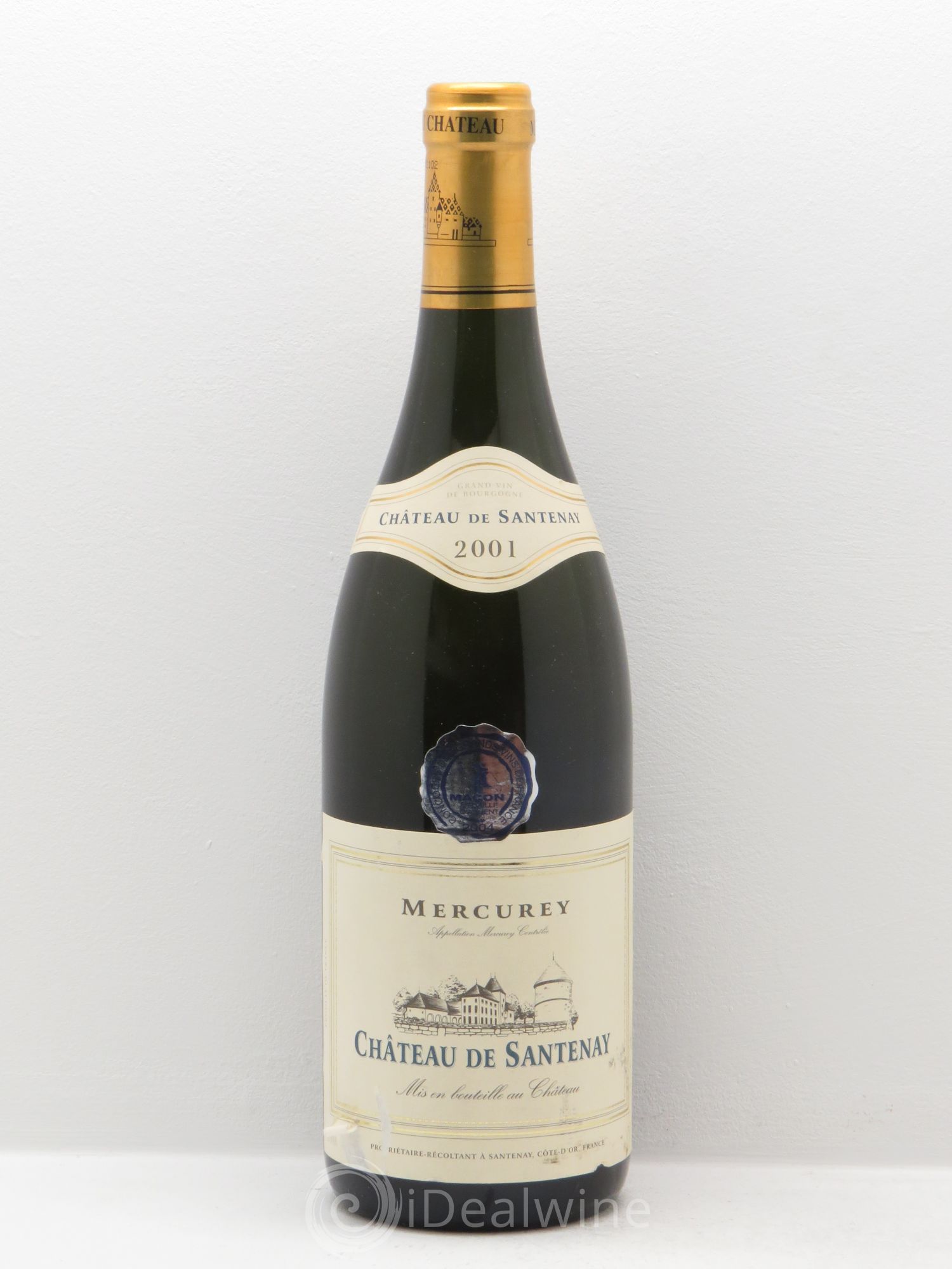 Mercurey Château de Santenay 2001 - Posten von 1 Flasche - 0
