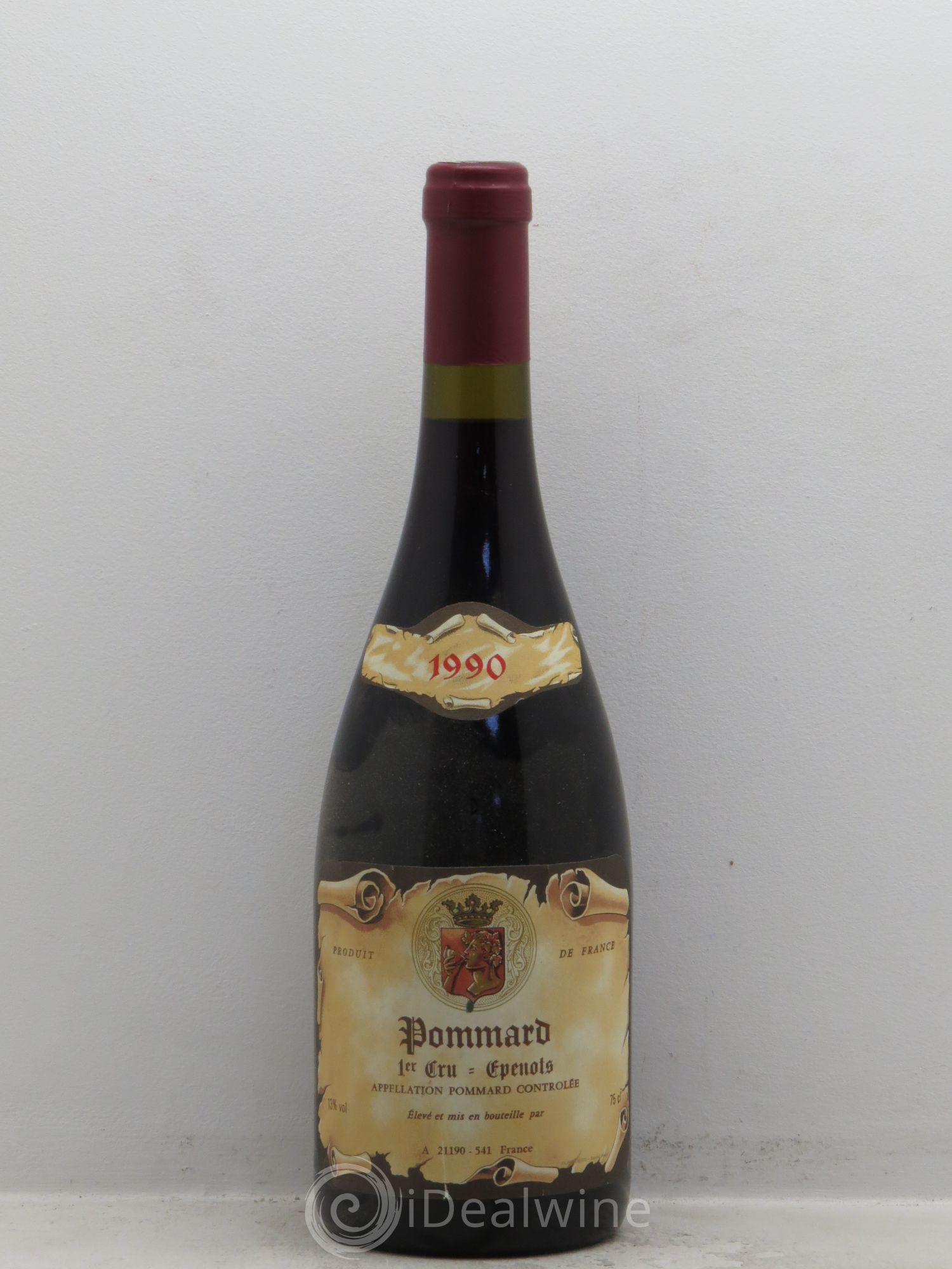 Pommard 1er Cru 1990 - Lot de 1 bouteille - 0