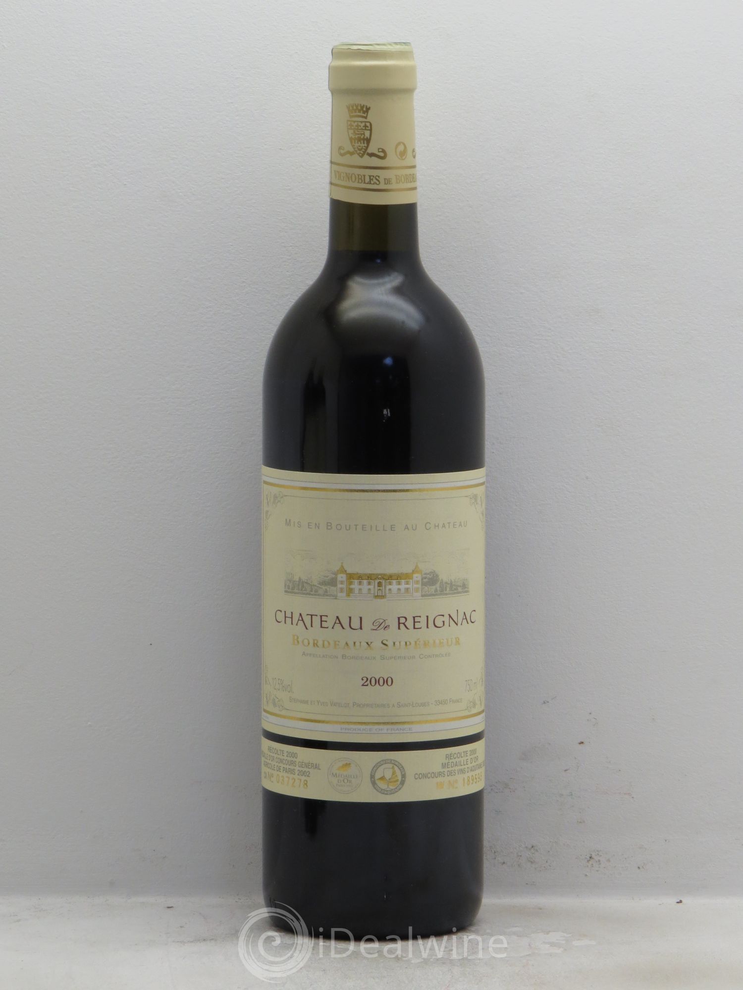 Château de Reignac Second Vin 2000 - Lot de 12 bouteilles - 0