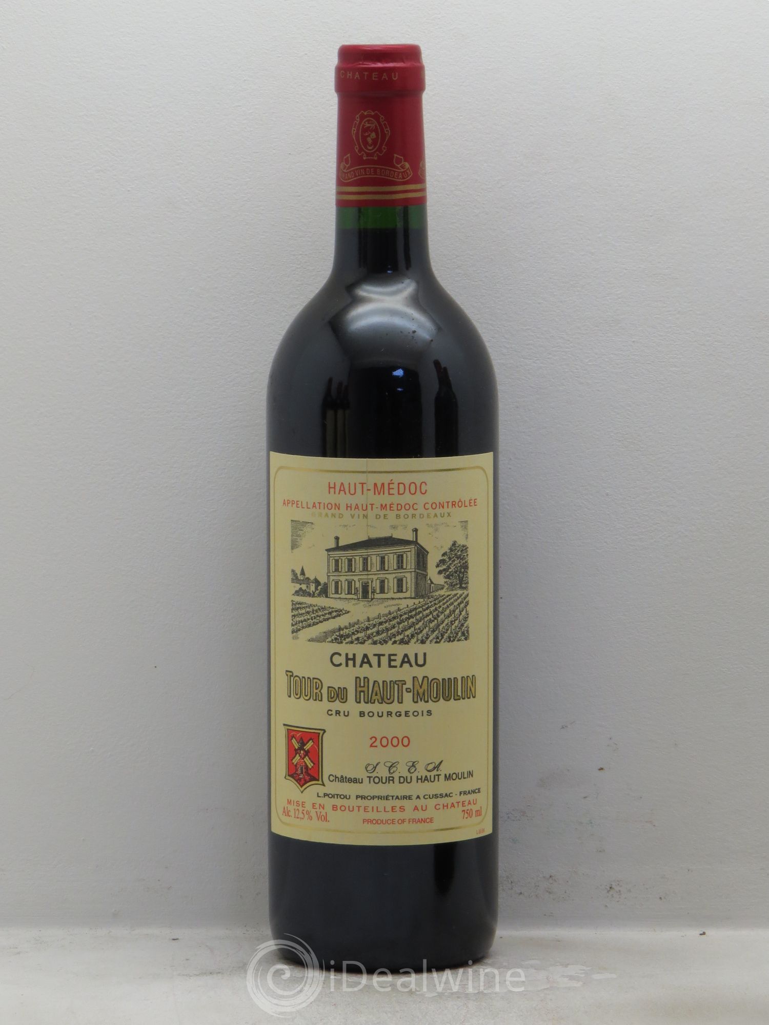 Château Tour du Haut Moulin Cru Bourgeois 2000 - Lot de 12 bouteilles - 0