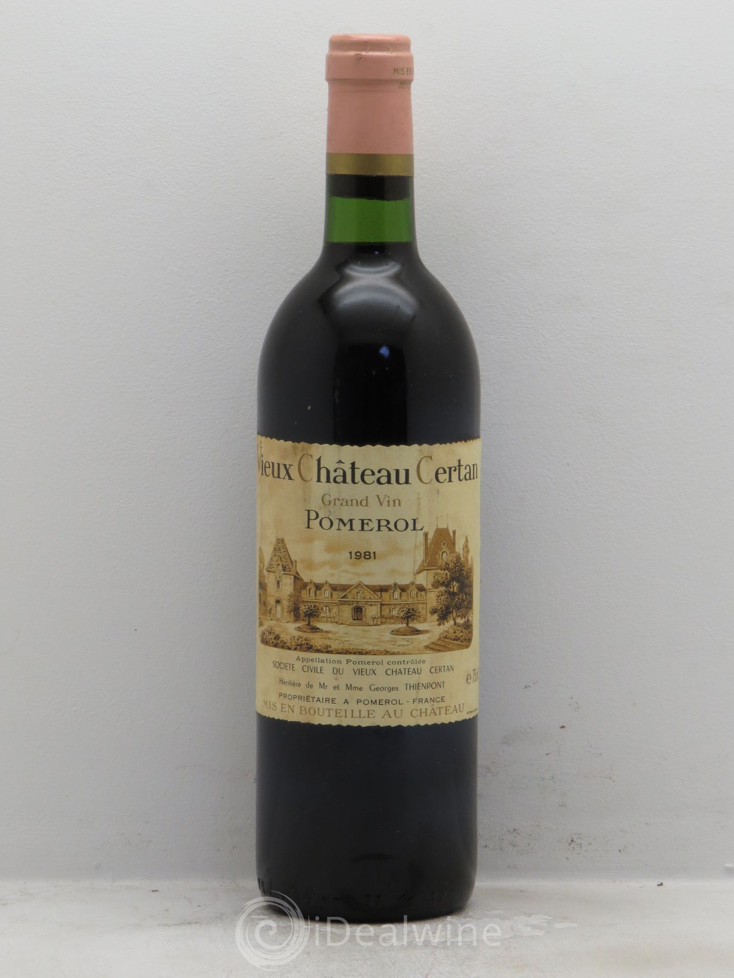 Vieux Château Certan 1981 - Lot de 1 bouteille - 0