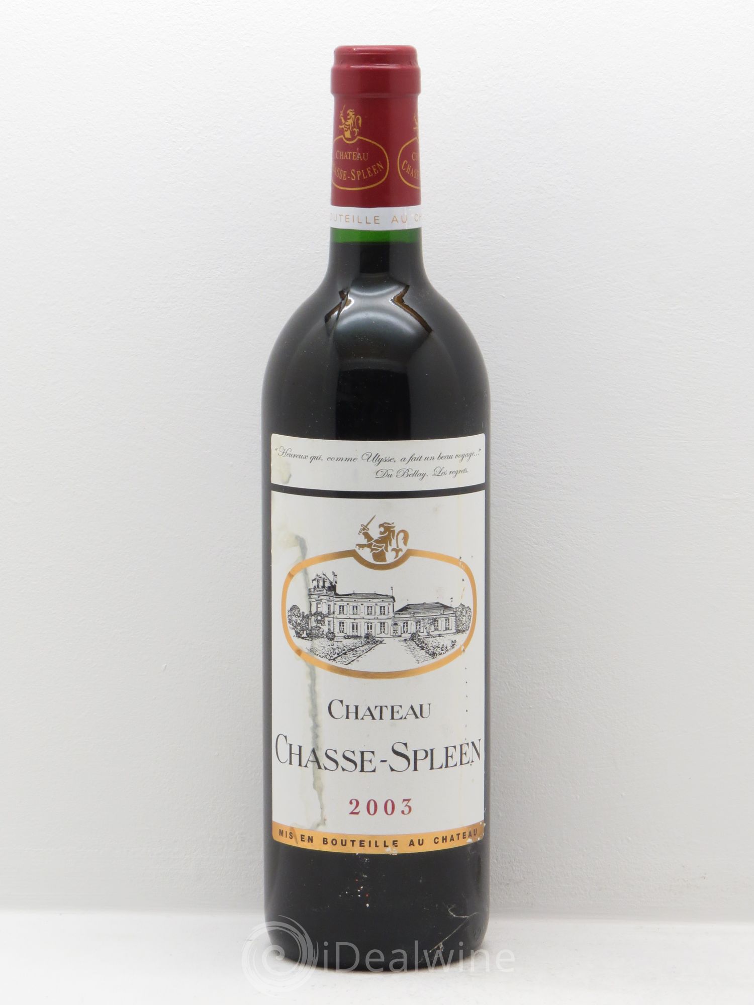 Château Chasse Spleen 2003 - Lot de 6 bouteilles - 0