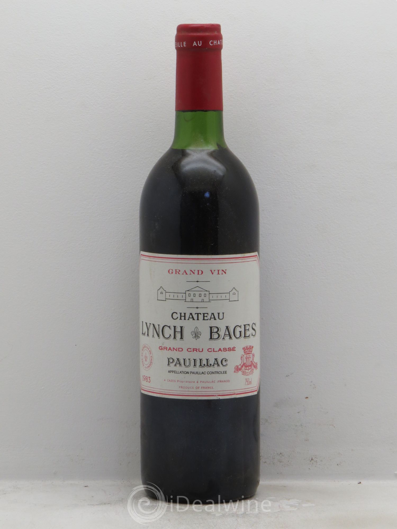 Château Lynch Bages 5ème Grand Cru Classé 1983 - Lot de 1 bouteille - 0
