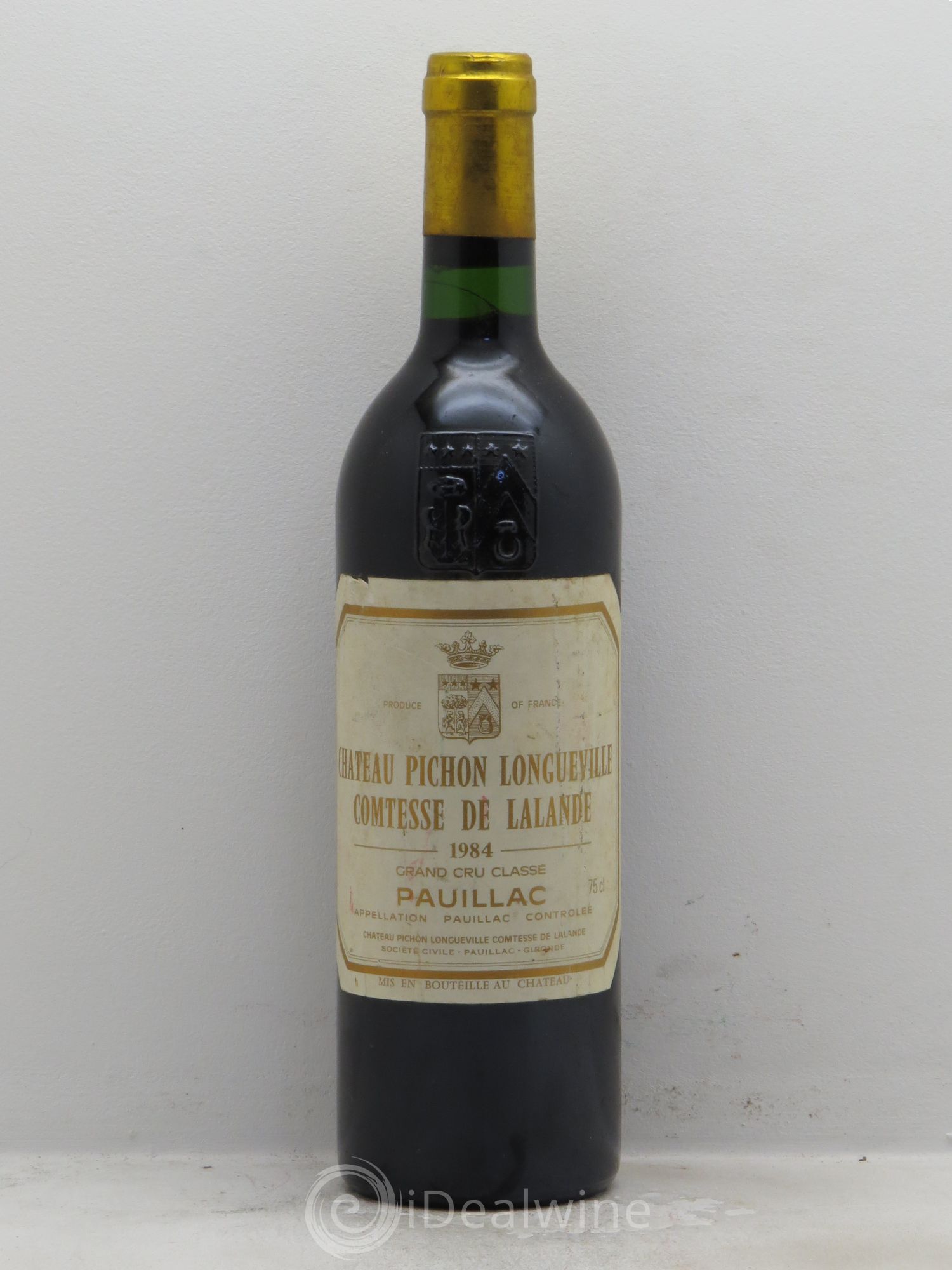Château Pichon Longueville Comtesse de Lalande 2ème Grand Cru Classé 1984 - Lot de 1 bouteille - 0