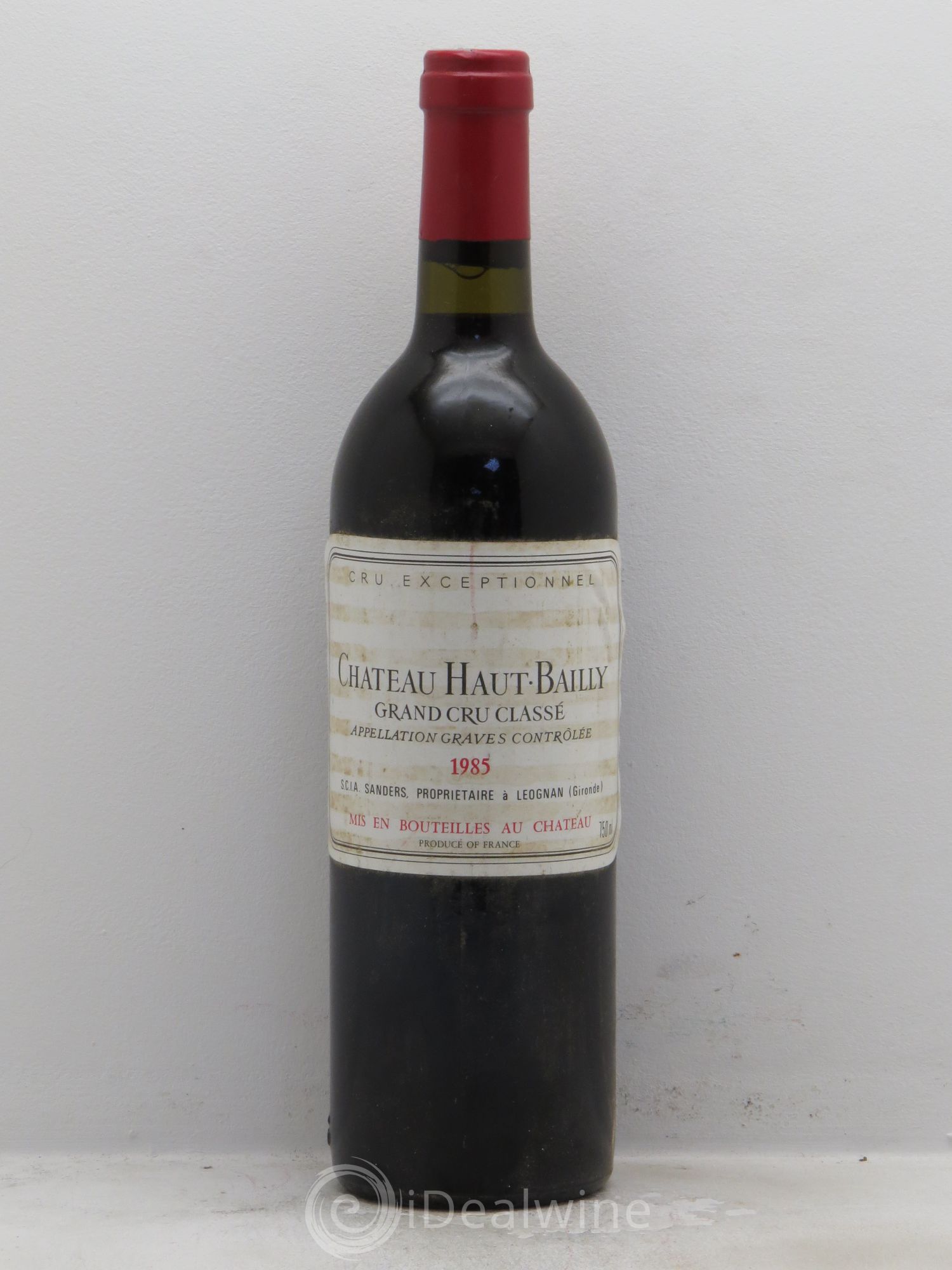 Château Haut-Bailly Cru Classé de Graves 1985 - Lot de 1 bouteille - 0