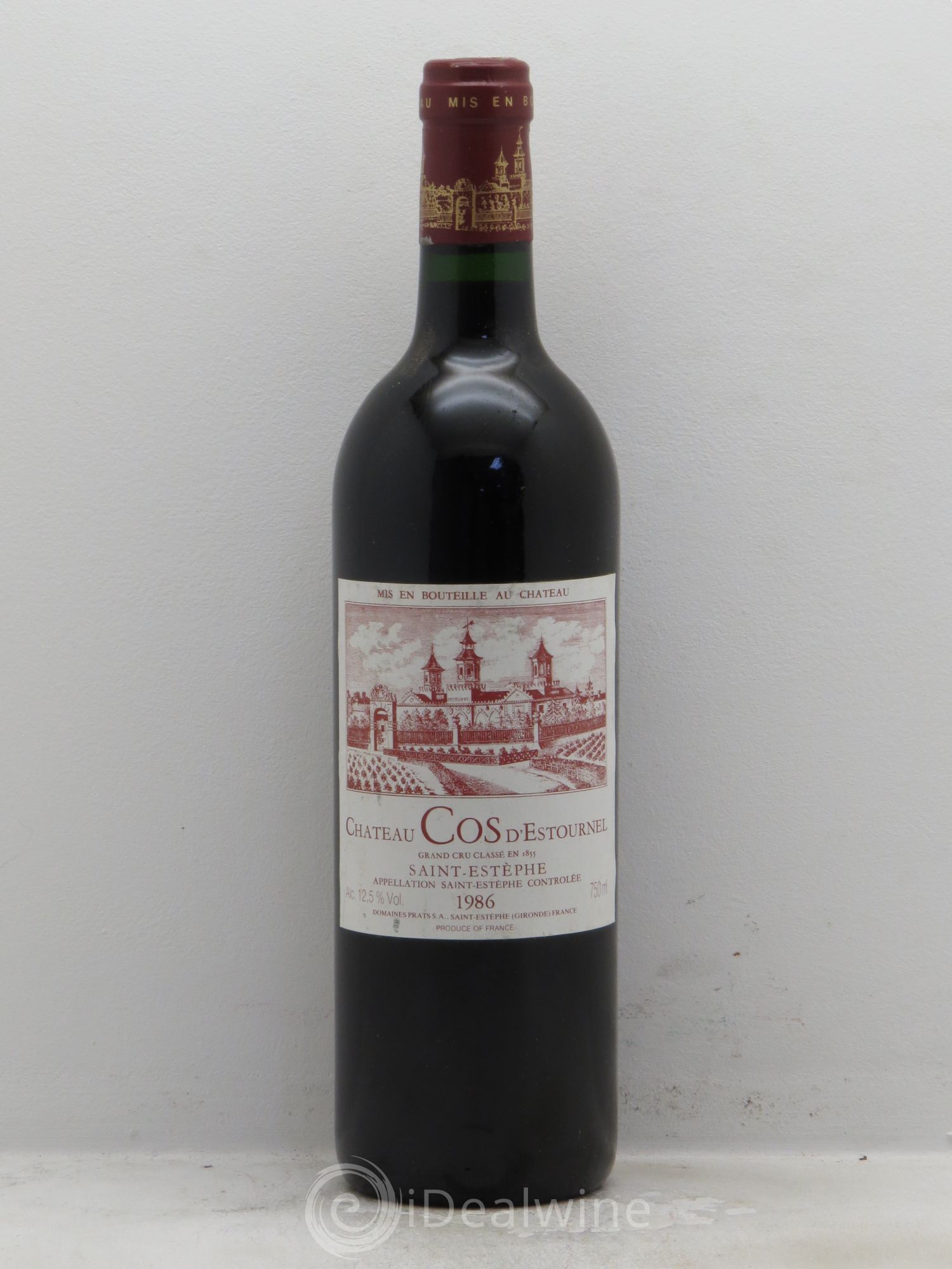 Cos d'Estournel 2ème Grand Cru Classé 1986 - Lot de 1 bouteille - 0