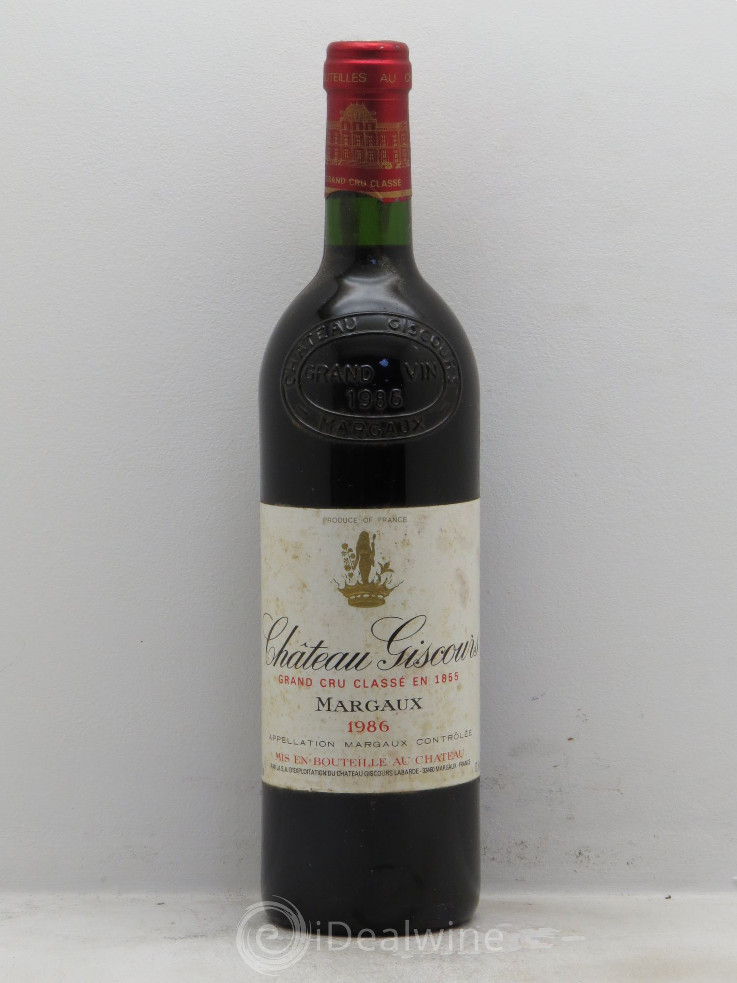 Château Giscours 3ème Grand Cru Classé 1986 - Lot de 1 bouteille - 0