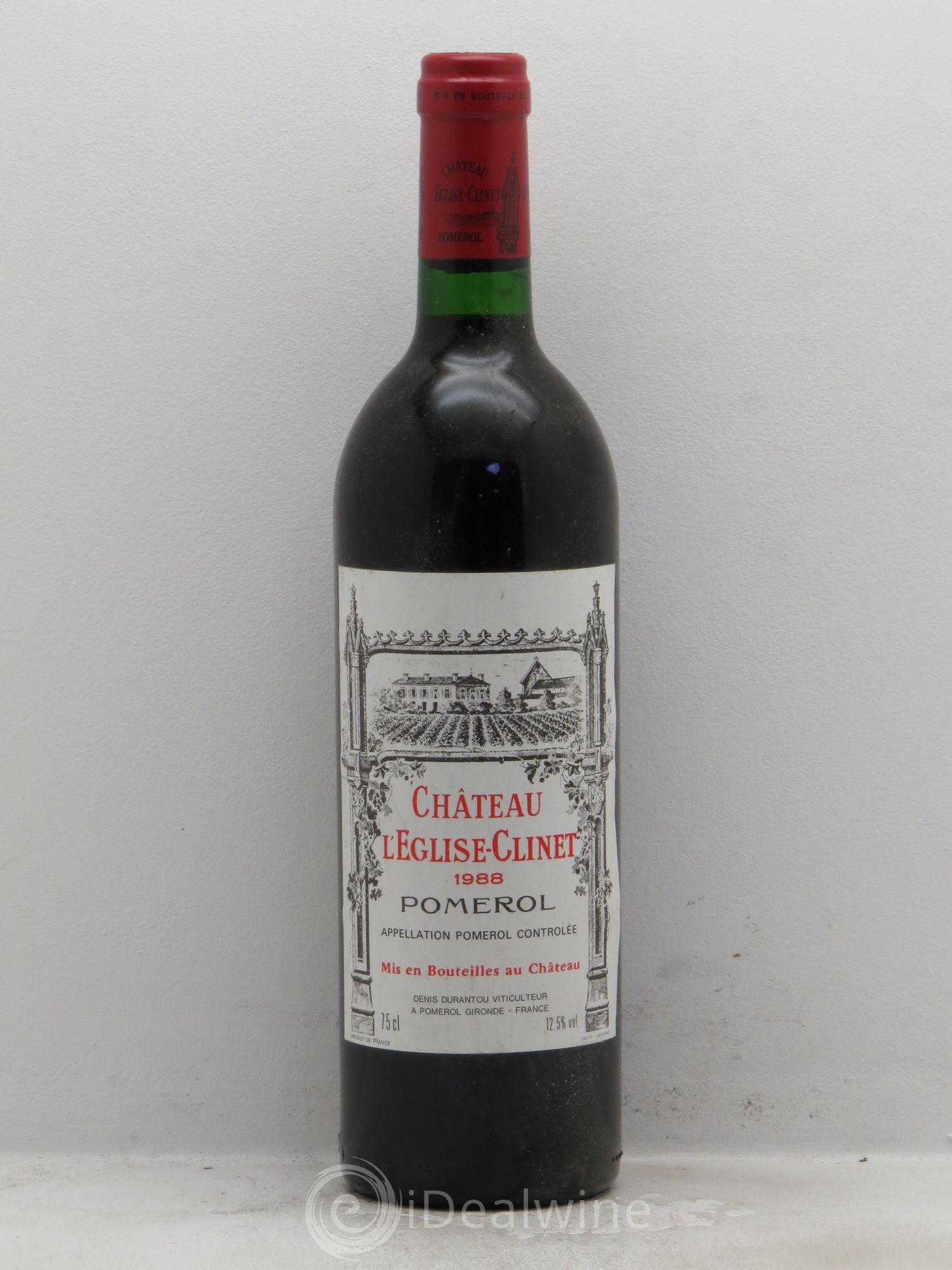 Château l' Église Clinet 1988 - Lot de 1 bouteille - 0
