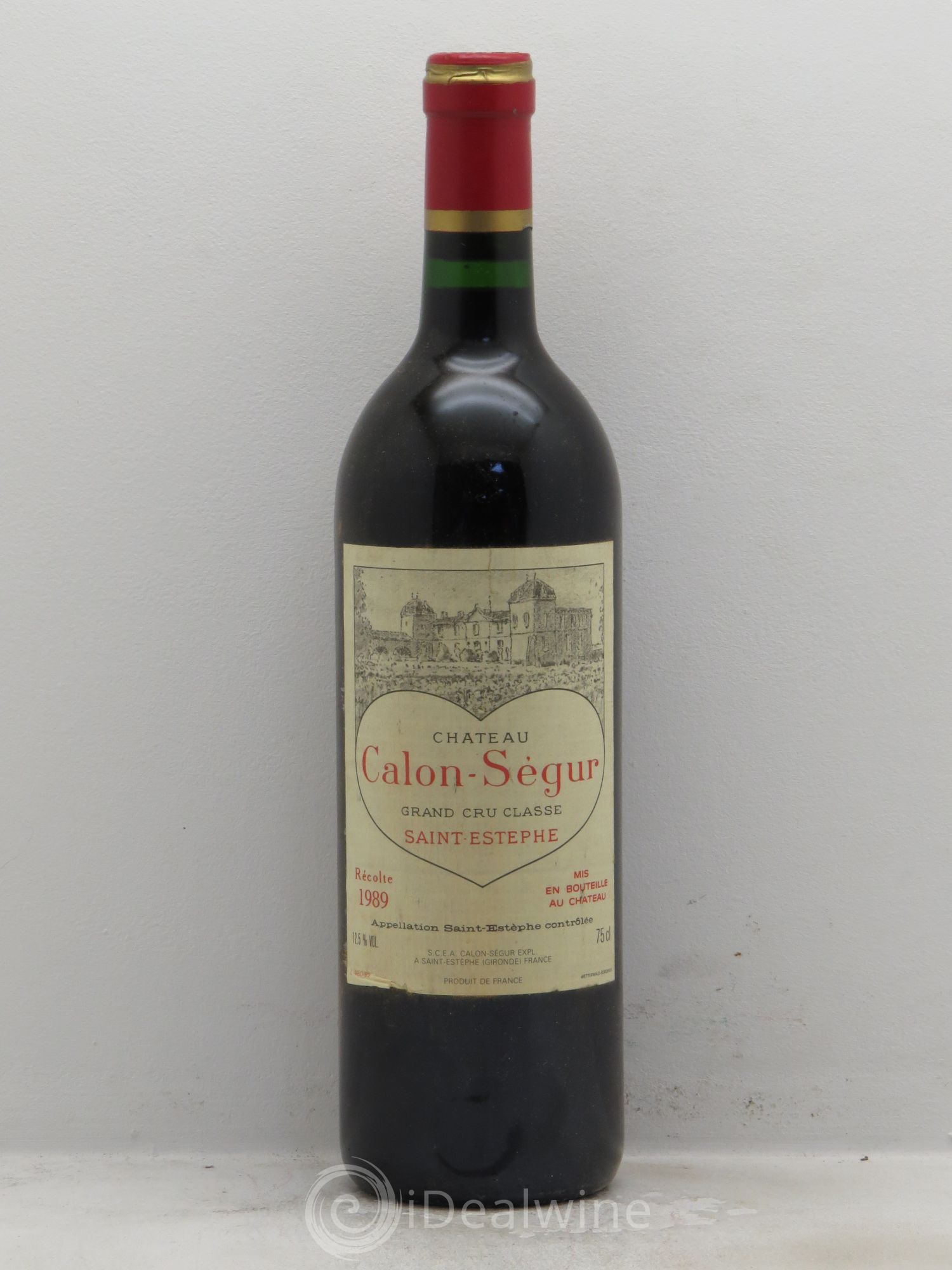 Château Calon Ségur 3ème Grand Cru Classé 1989 - Lot de 1 bouteille - 0