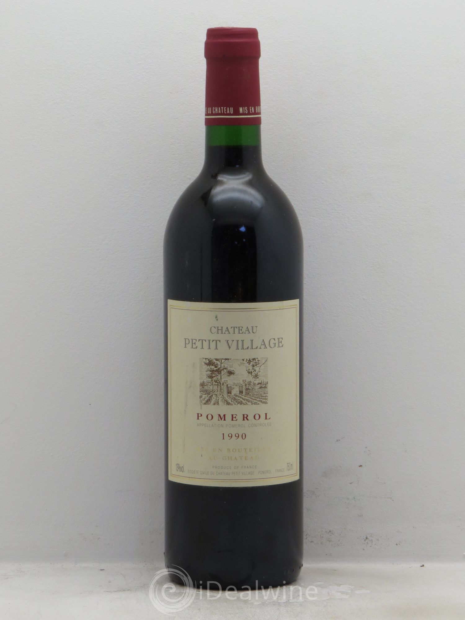 Château Petit Village 1990 - Lot de 1 bouteille - 0