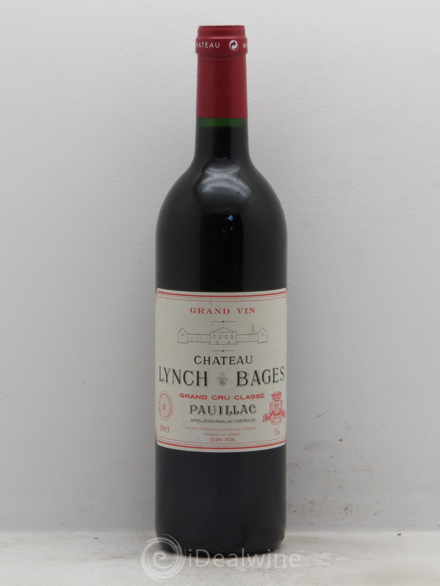 Château Lynch Bages 5ème Grand Cru Classé 1993 - Lot de 1 bouteille - 0