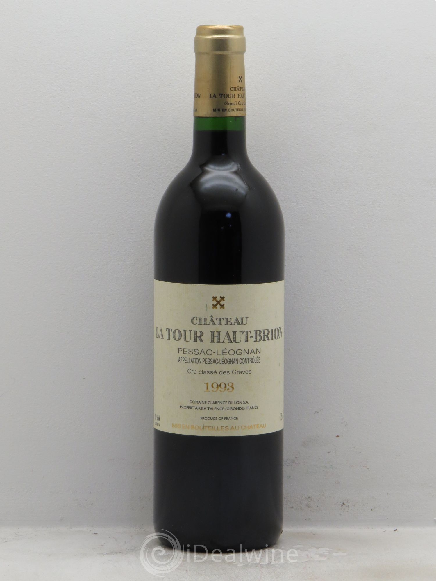 Château la Tour Haut-Brion Cru Classé de Graves 1993 - Lot de 1 bouteille - 0