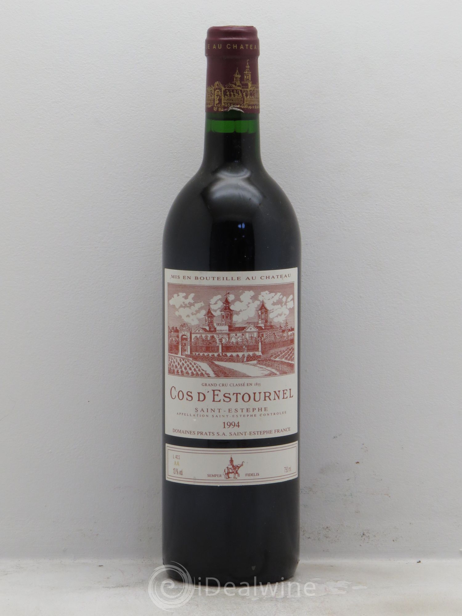 Cos d'Estournel 2ème Grand Cru Classé 1994 - Lot de 1 bouteille - 0