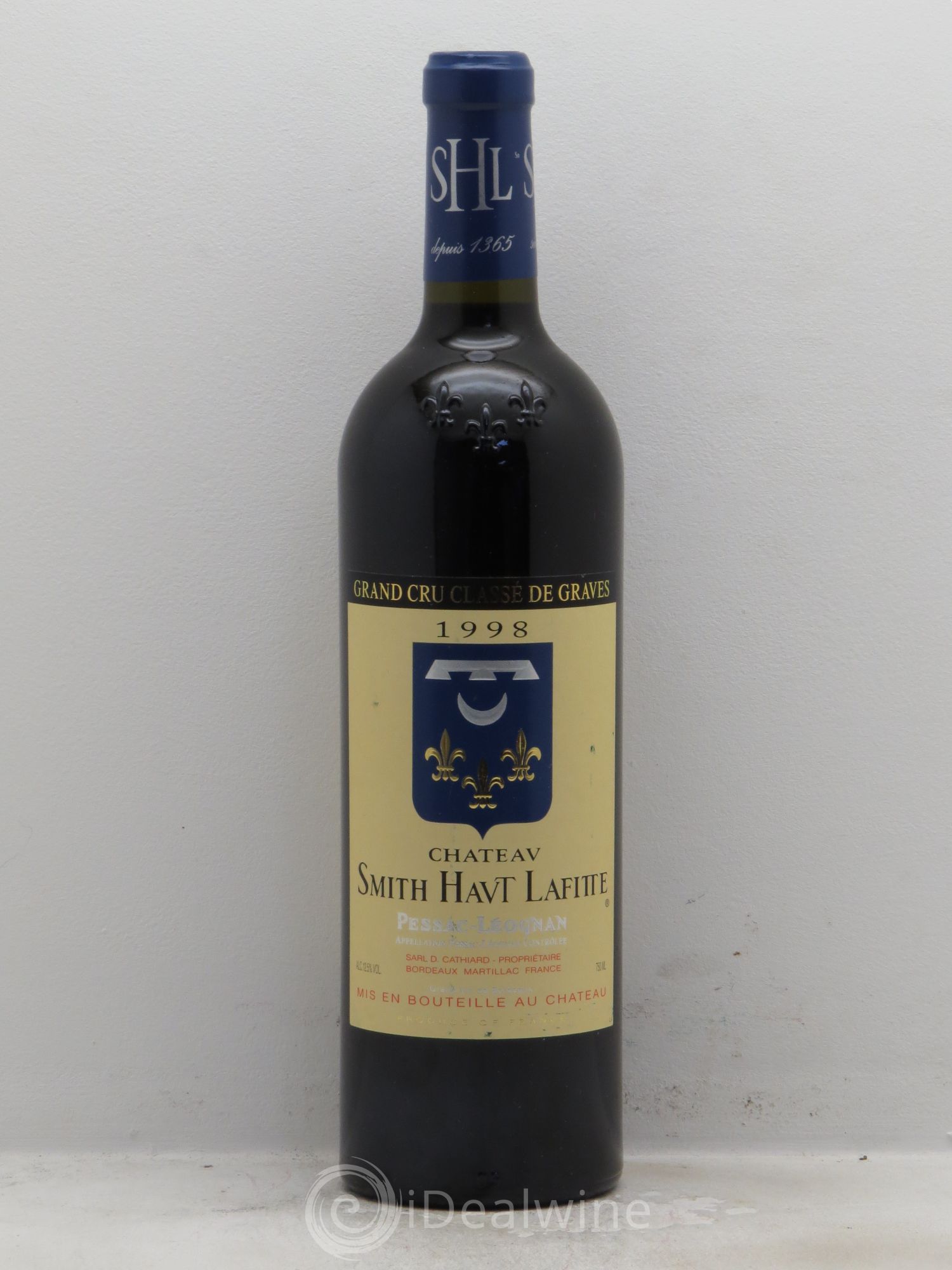 Château Smith Haut Lafitte Cru Classé de Graves 1998 - Lot de 1 bouteille - 0
