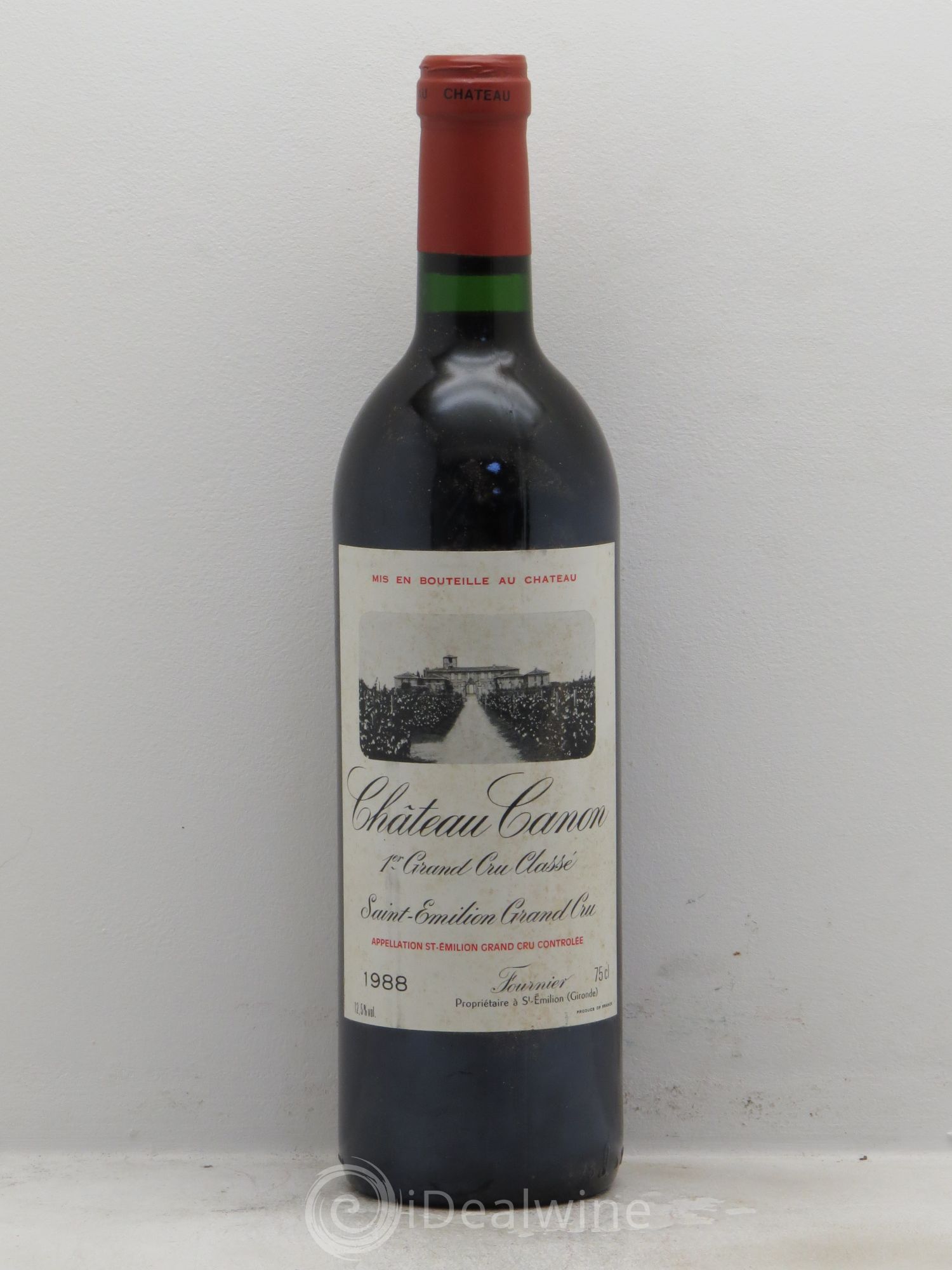 Château Canon 1er Grand Cru Classé B 1988 - Lot de 1 bouteille - 0