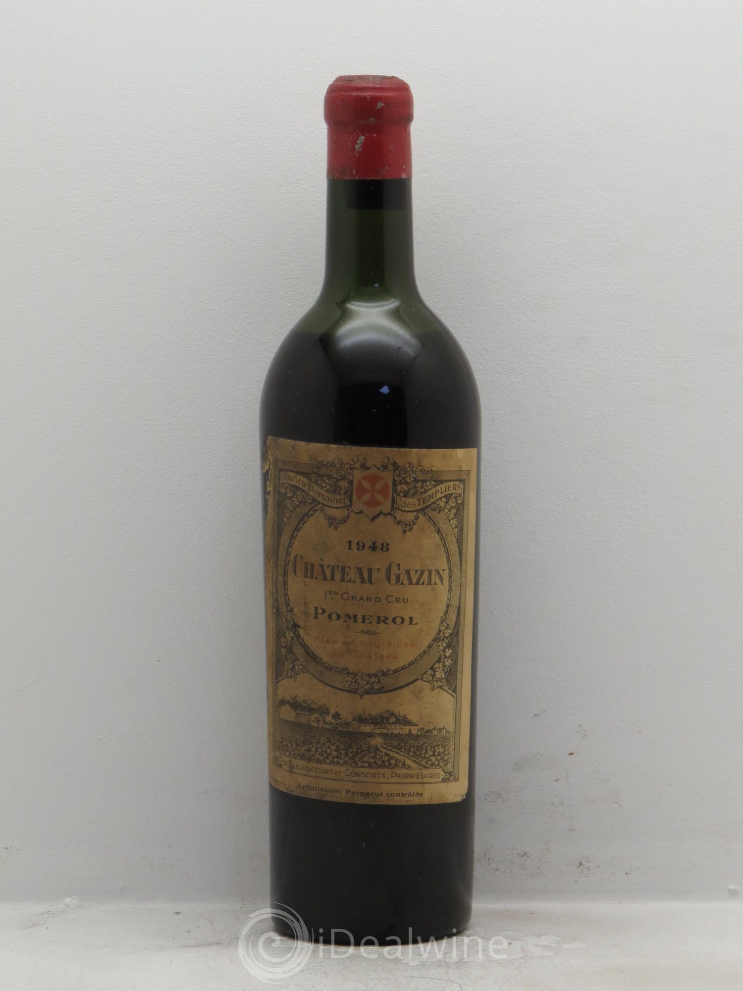 Château Gazin 1948 - Lot de 1 bouteille - 0