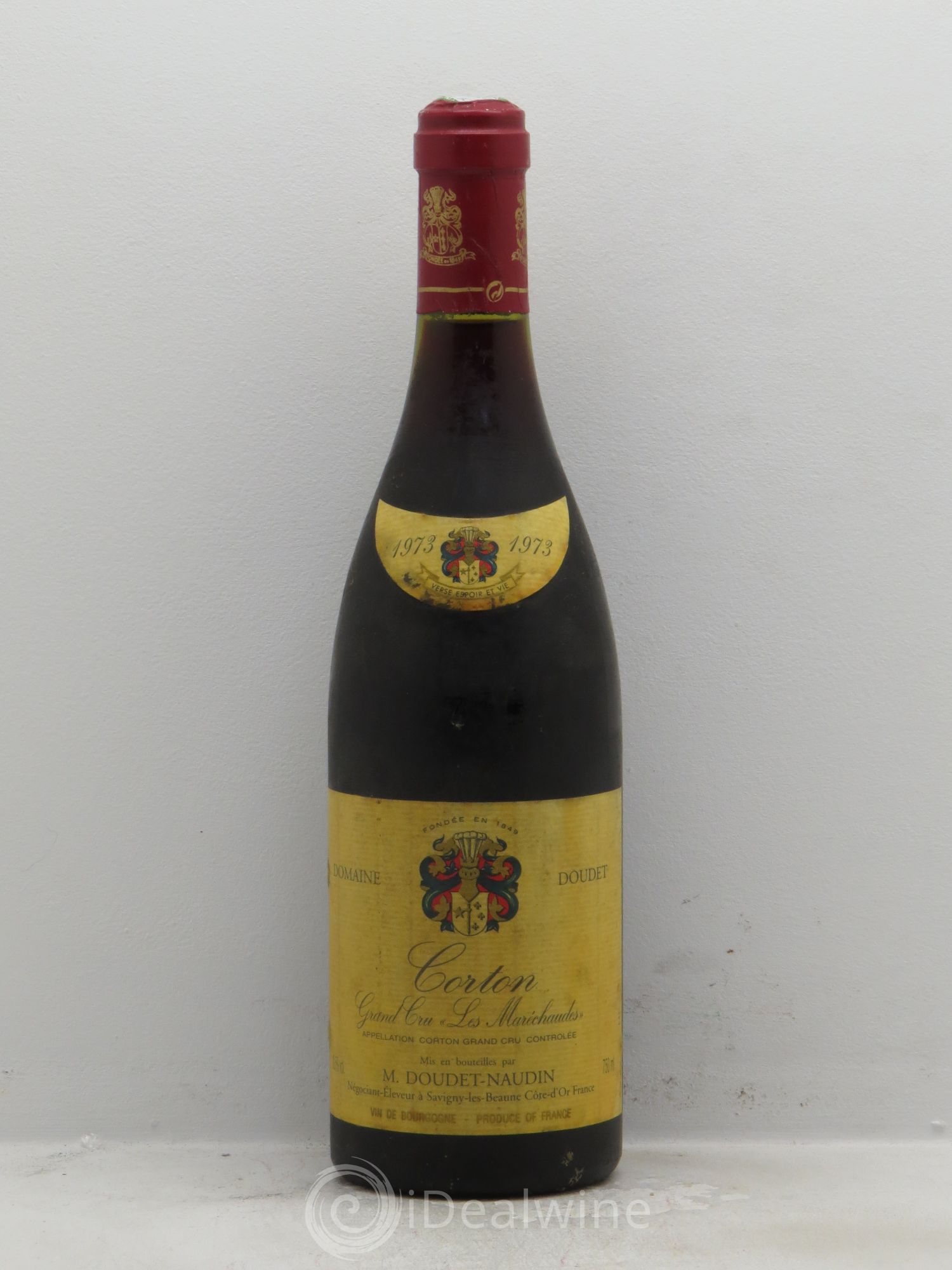 Corton Grand Cru Doudet Naudin 1973 - Lot de 1 bouteille - 0