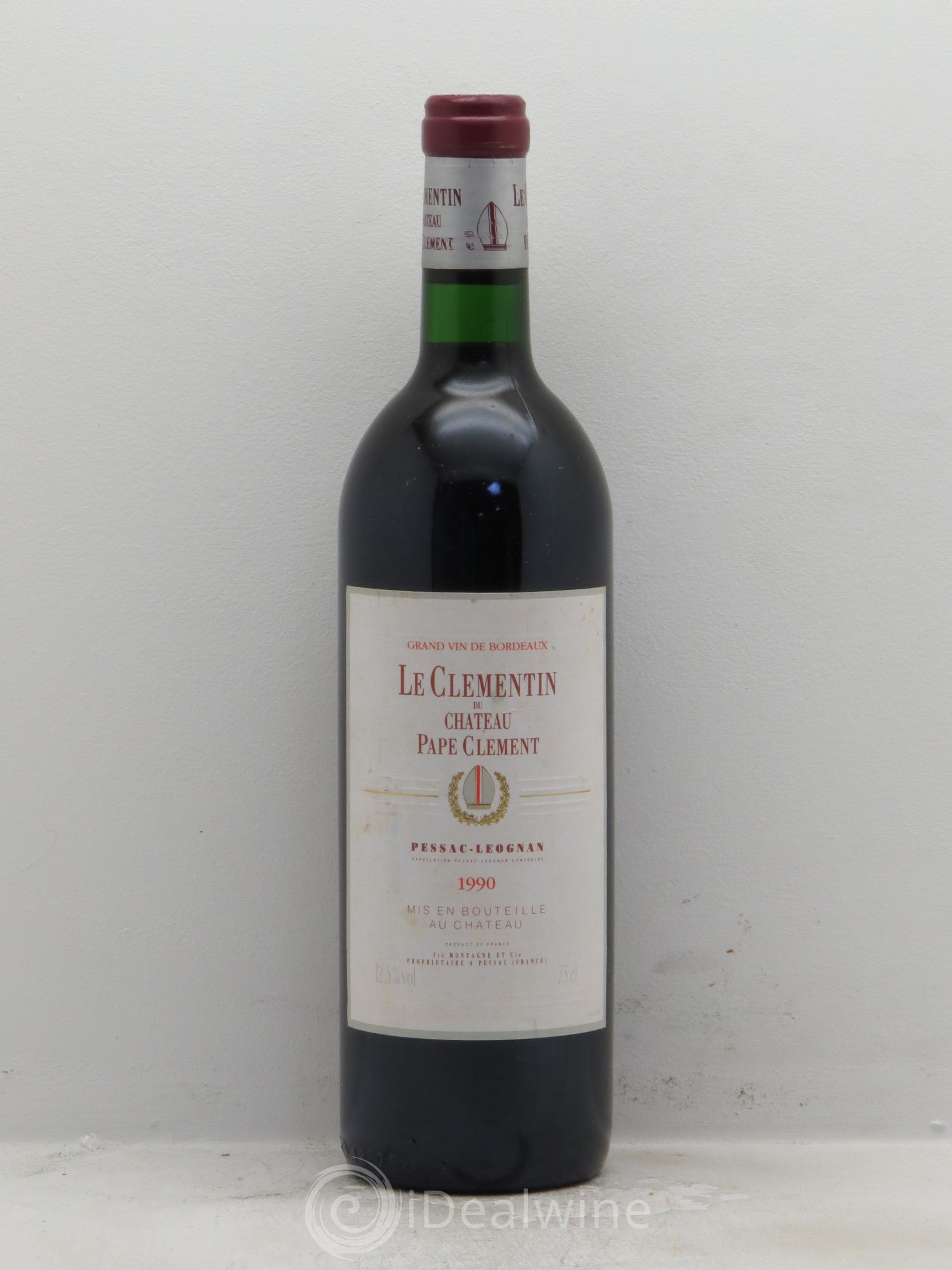 Le Clémentin de Pape Clément Second Vin 1990 - Lot de 1 bouteille - 0