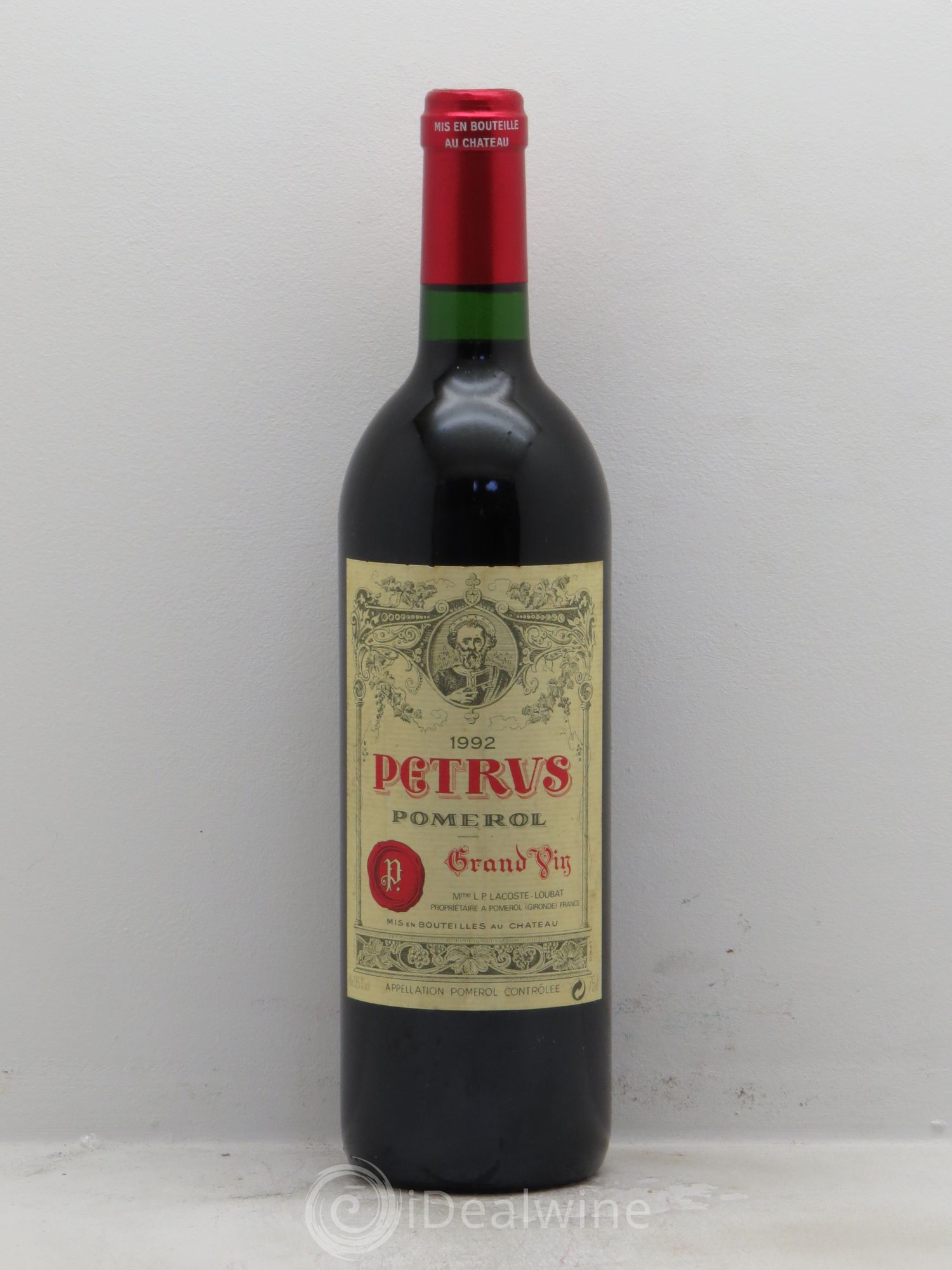 Petrus 1992 - Lot de 1 bouteille - 0