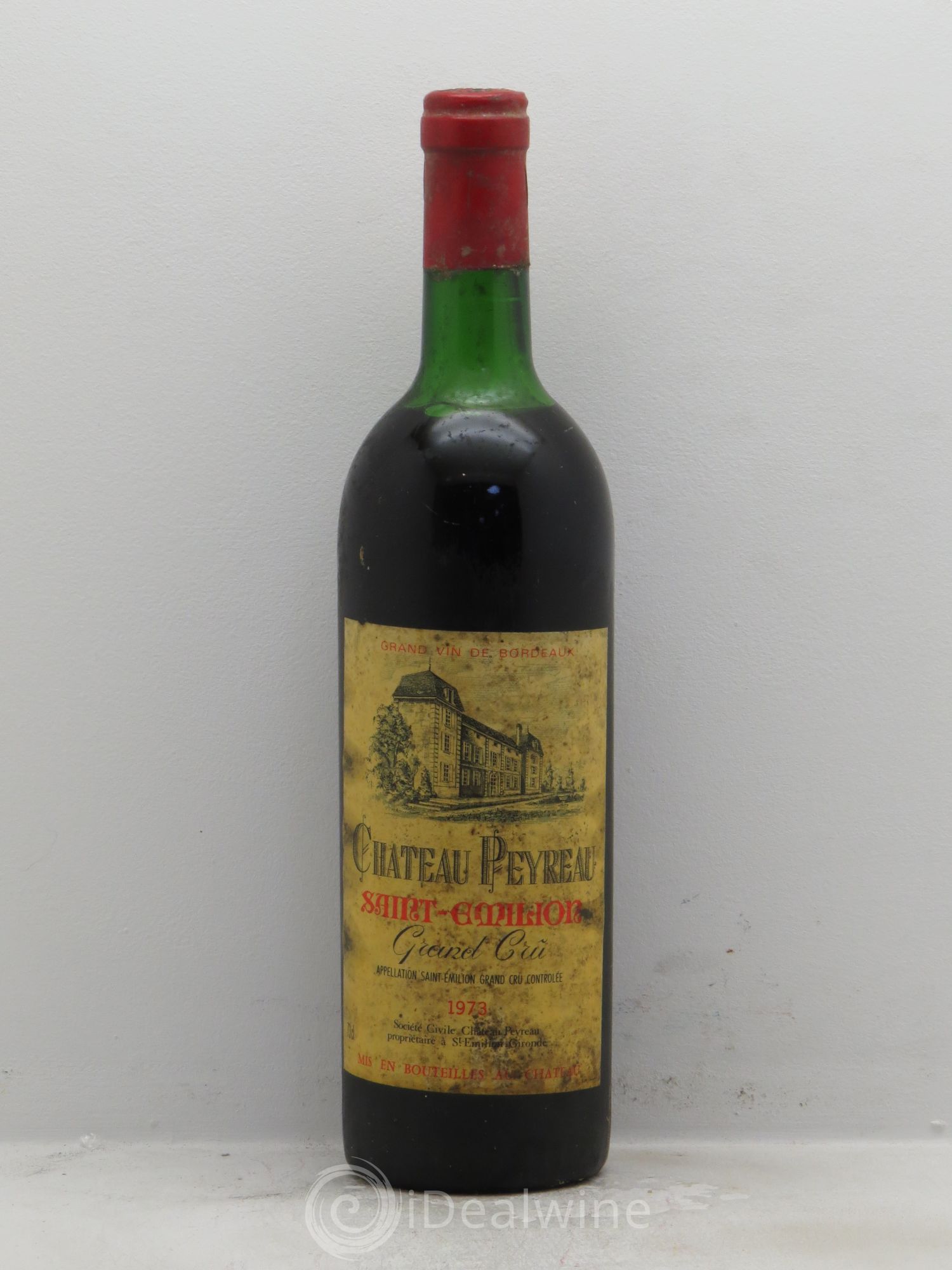 Saint-Émilion Château Peyreau 1973 - Lot de 1 bouteille - 0