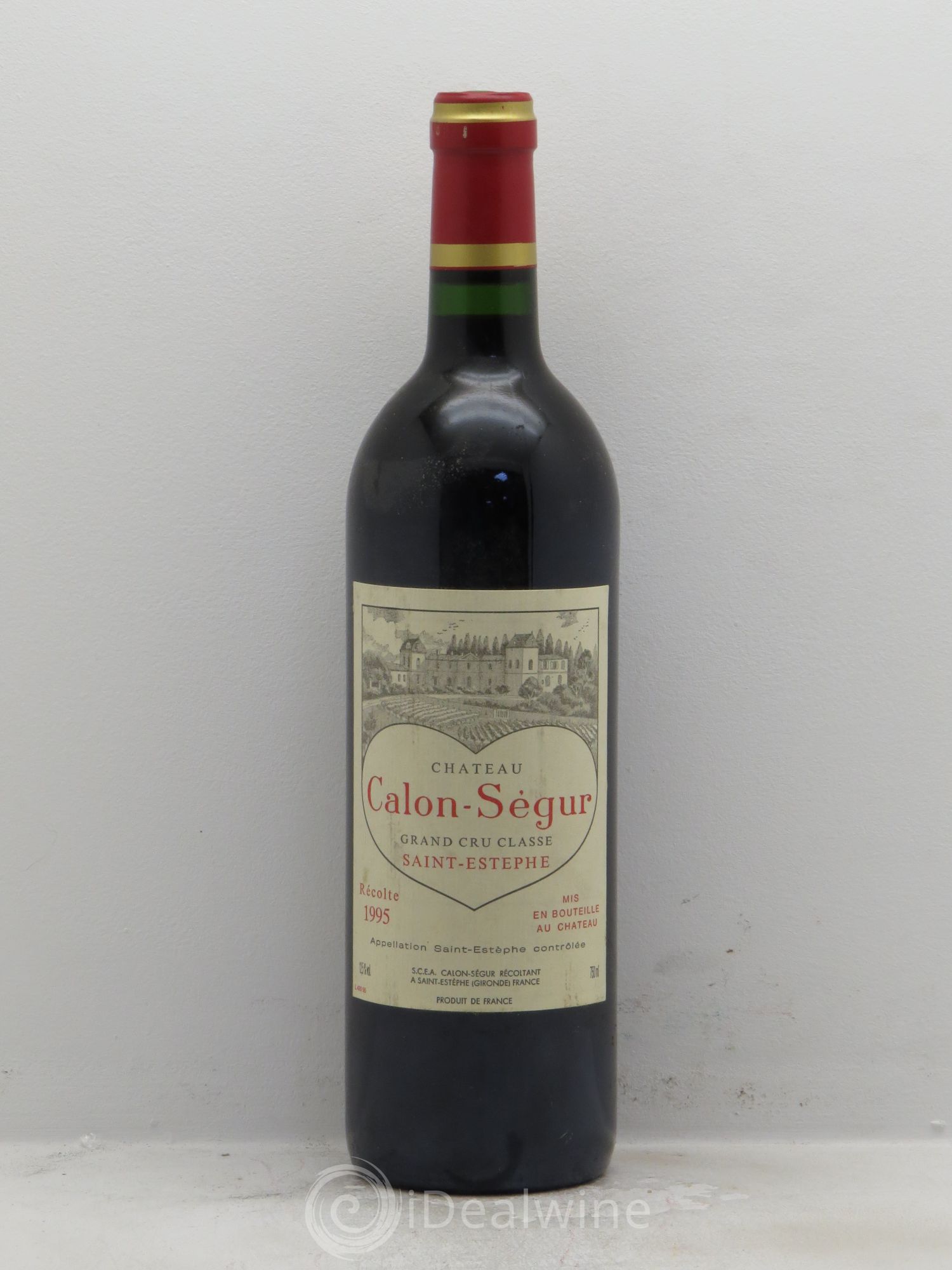 Château Calon Ségur 3ème Grand Cru Classé 1995 - Lot de 1 bouteille - 0