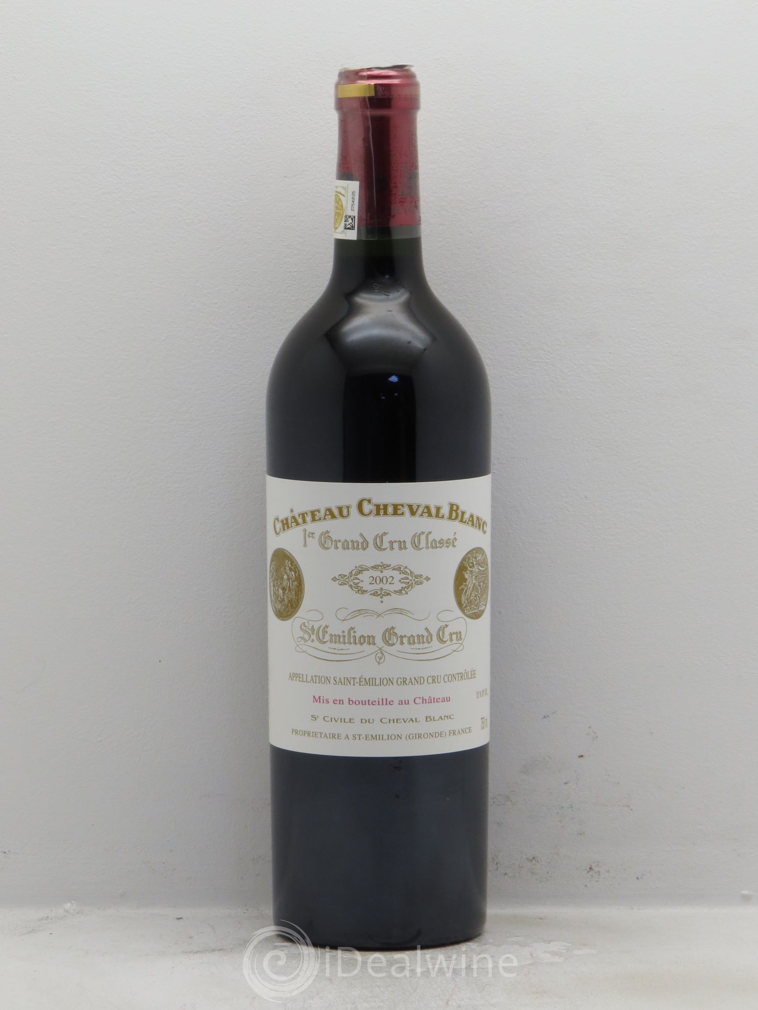 Château Cheval Blanc 1er Grand Cru Classé A 2002 - Lot de 1 bouteille - 0