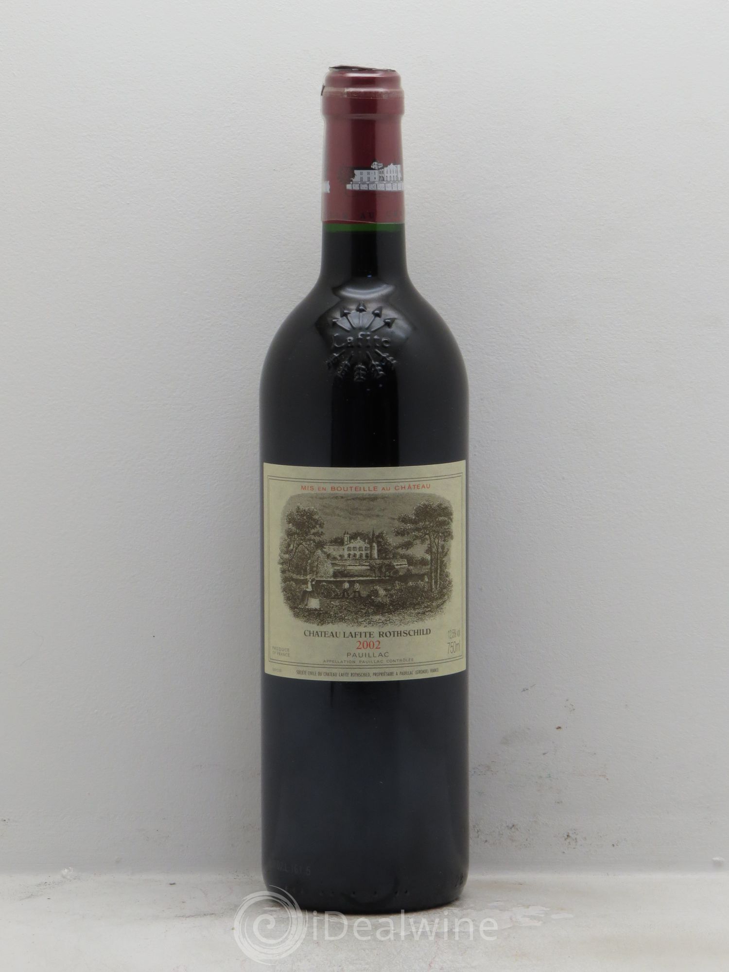 Château Lafite Rothschild 1er Grand Cru Classé 2002 - Lot de 1 bouteille - 0