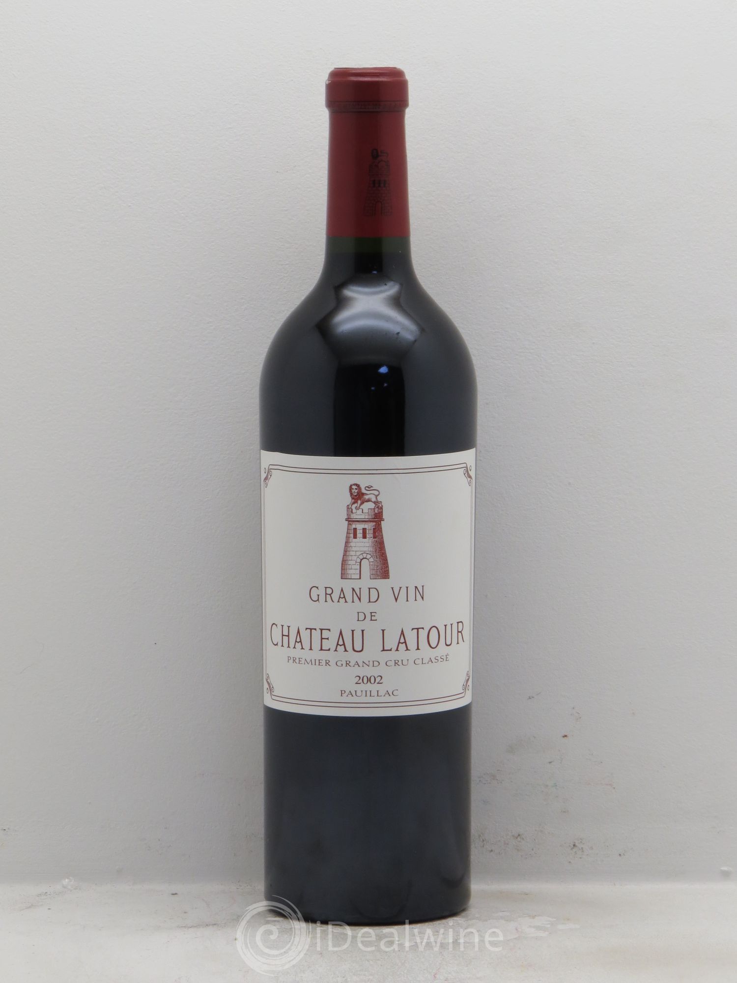 Château Latour 1er Grand Cru Classé 2002 - Lot de 1 bouteille - 0
