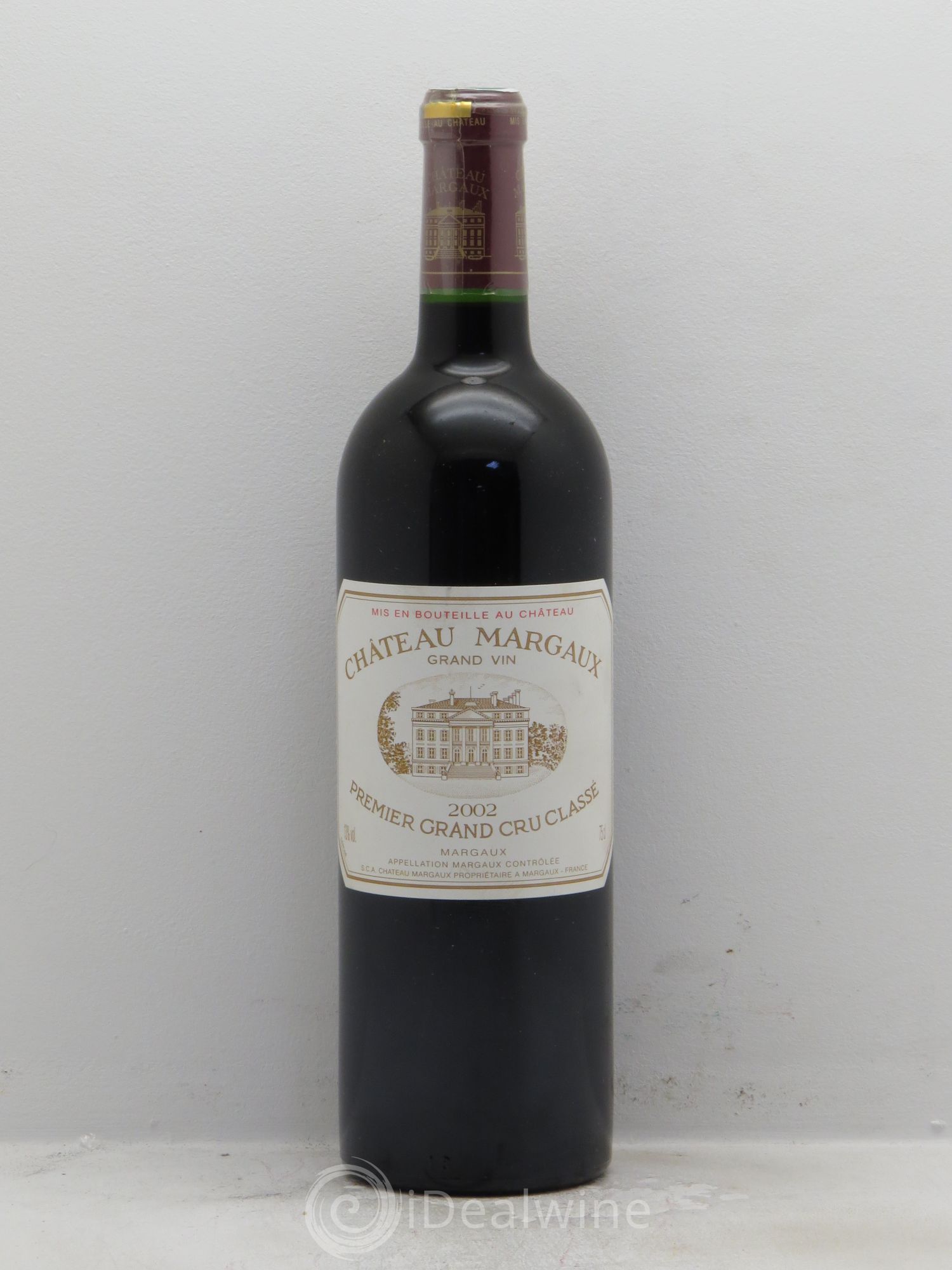 Château Margaux 1er Grand Cru Classé 2002 - Lot de 1 bouteille - 0