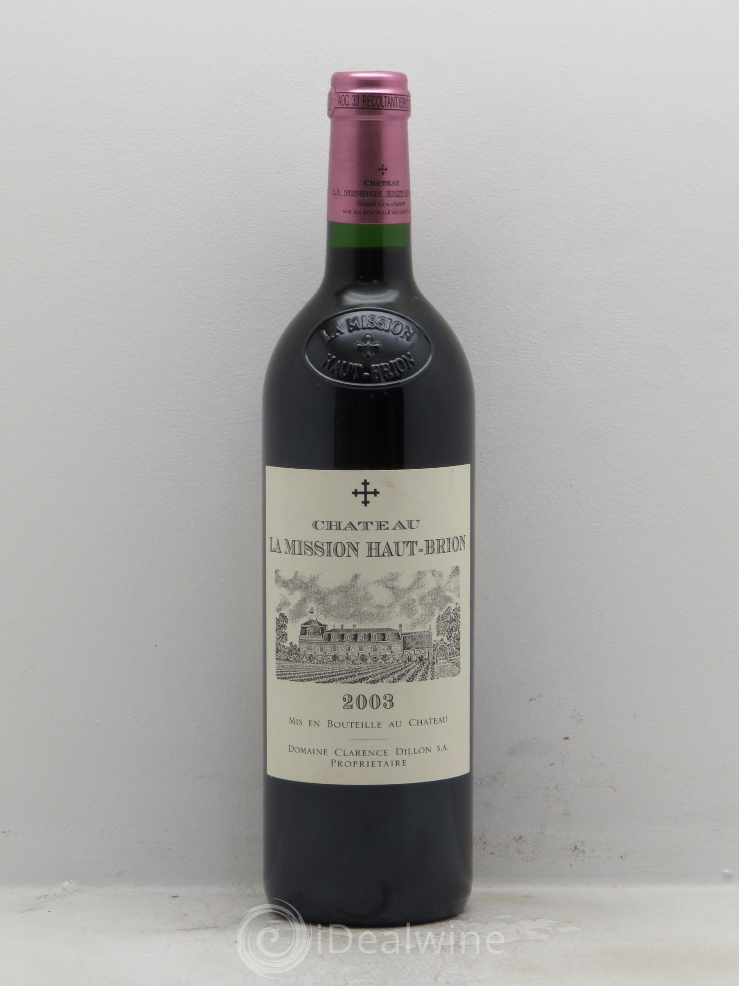 Château la Mission Haut-Brion Cru Classé de Graves 2003 - Lot de 1 bouteille - 0