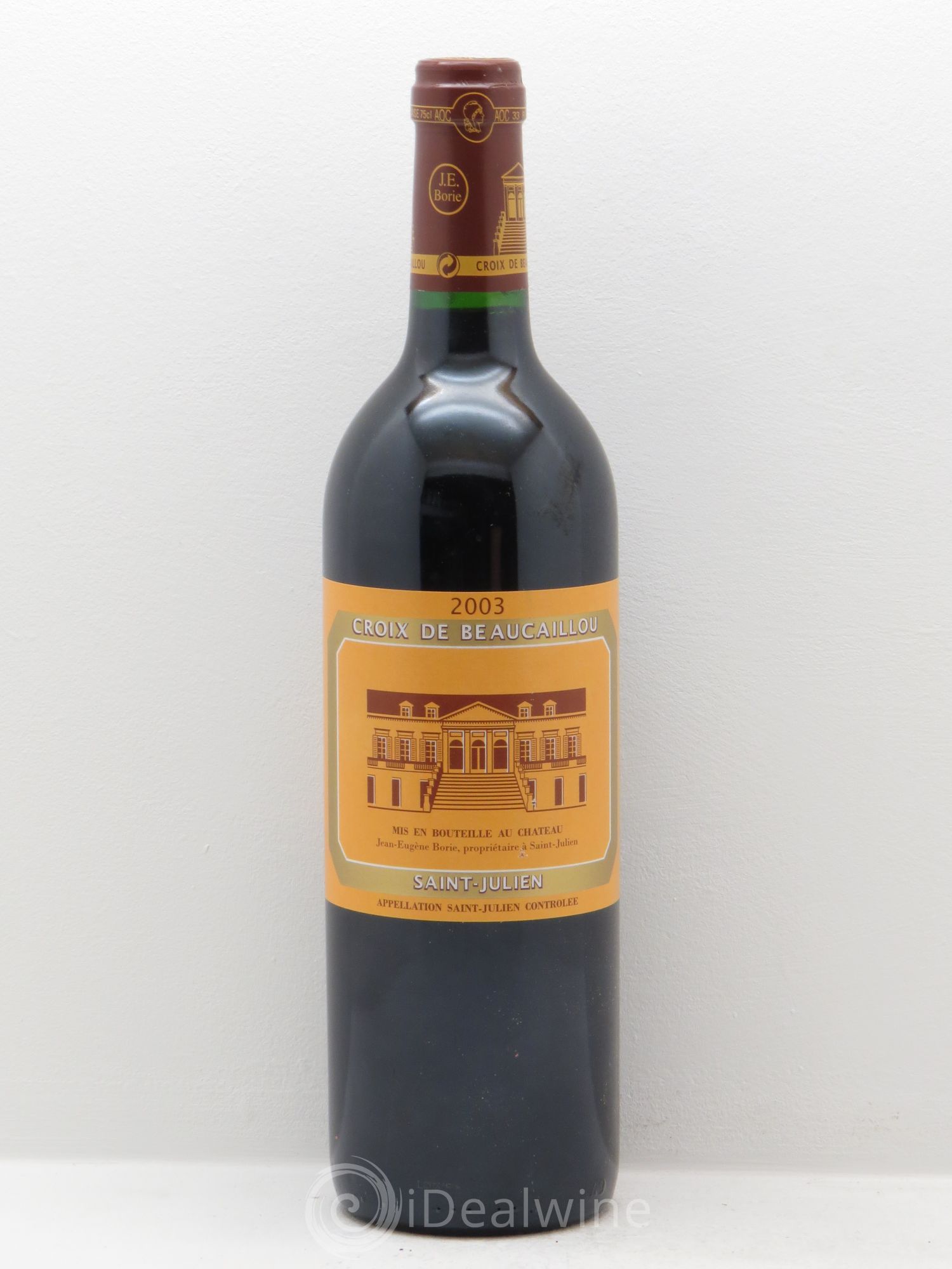 La Croix de Beaucaillou Second Vin 2003 - Lot de 6 bouteilles - 0