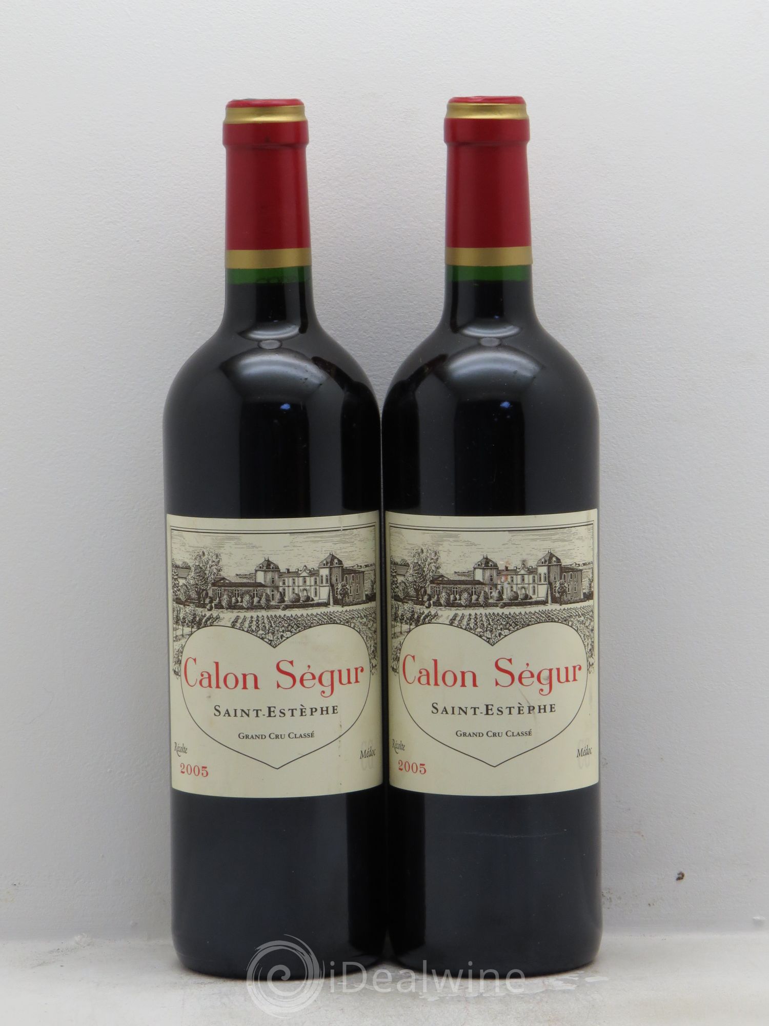 Château Calon Ségur 3ème Grand Cru Classé 2005 - Lot de 2 bouteilles - 0
