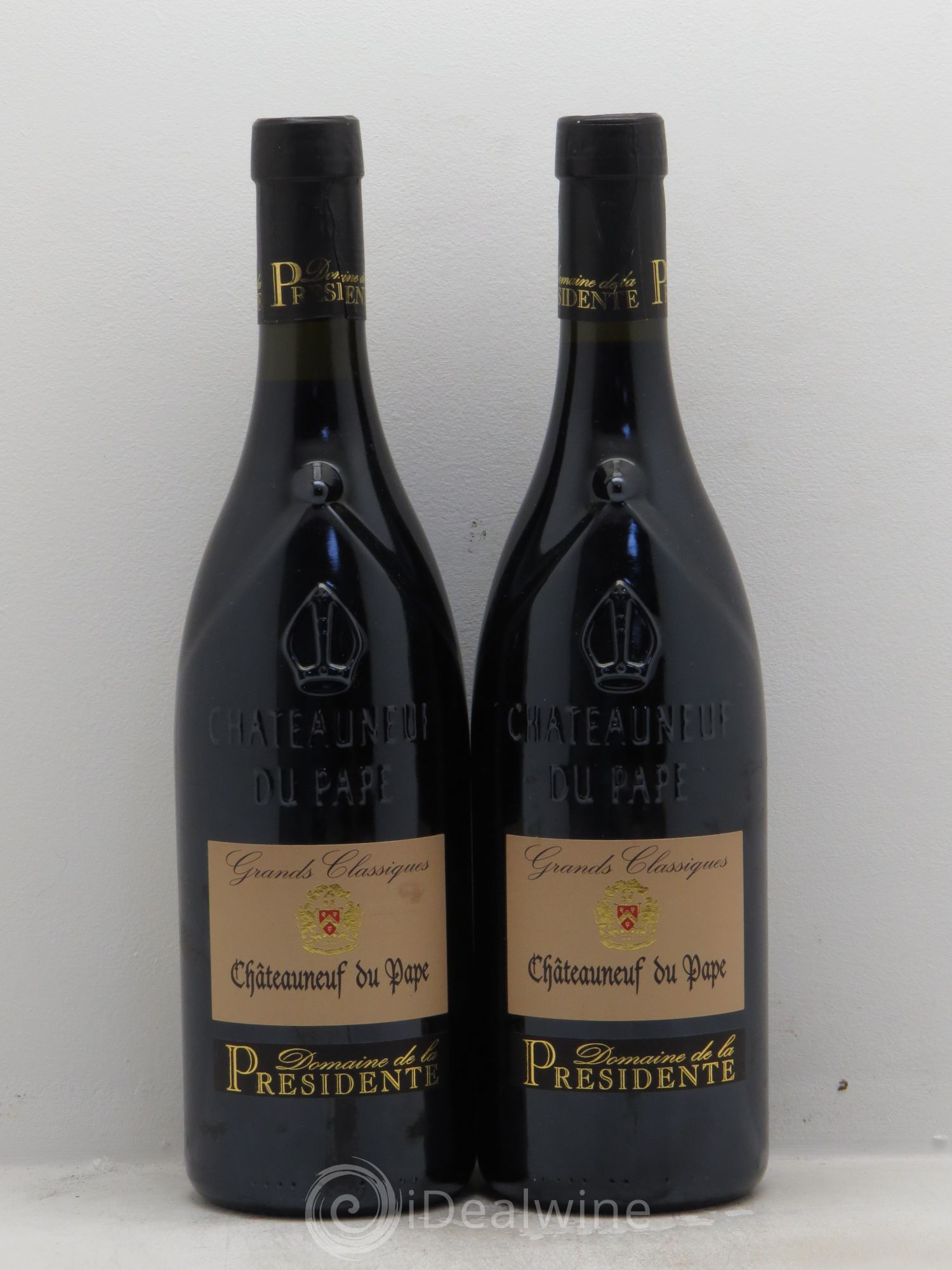 Châteauneuf-du-Pape Domaine de la Présidente Grands classiques 2005 - Posten von 2 Flaschen - 0