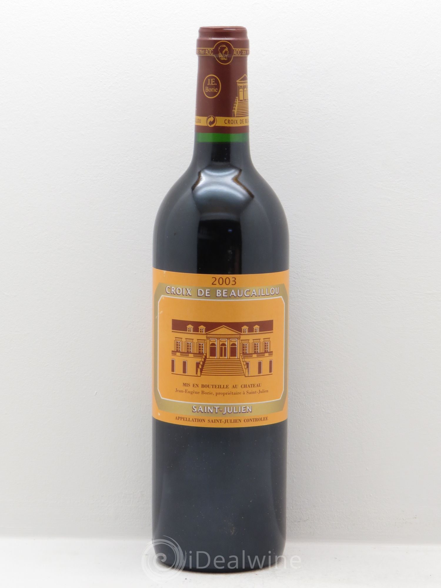 La Croix de Beaucaillou Second Vin 2003 - Lot de 1 bouteille - 0