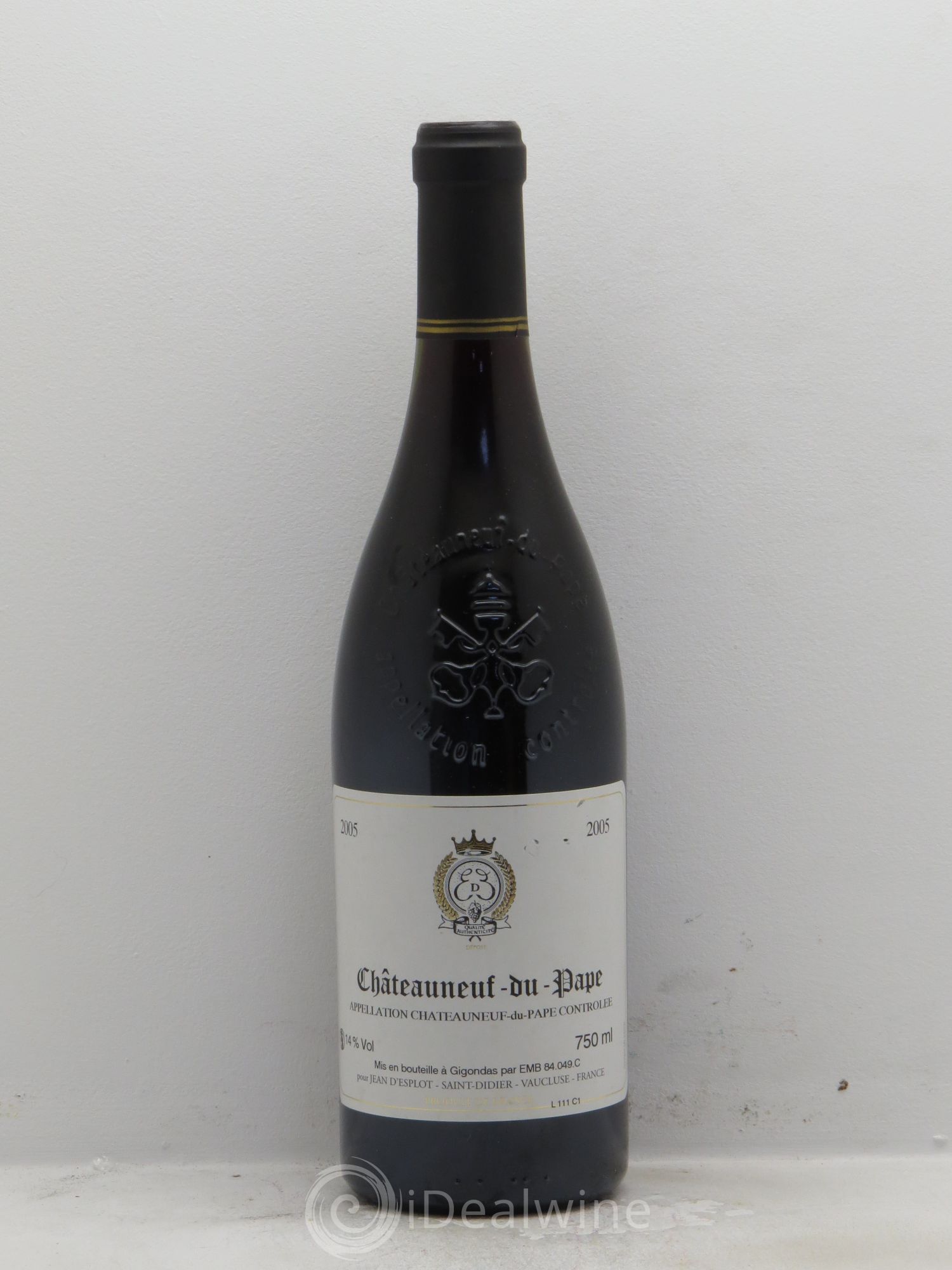 Châteauneuf-du-Pape Jean d'Esplot 2005 - Lot de 6 bouteilles - 0