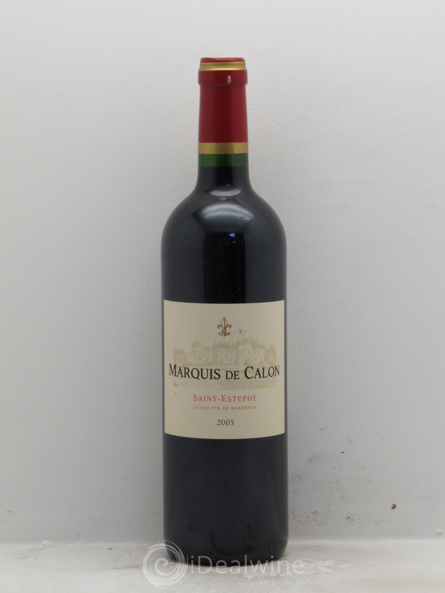 Château Saint-Estèphe Marquis de Calon 2005 - Posten von 6 Flaschen - 0