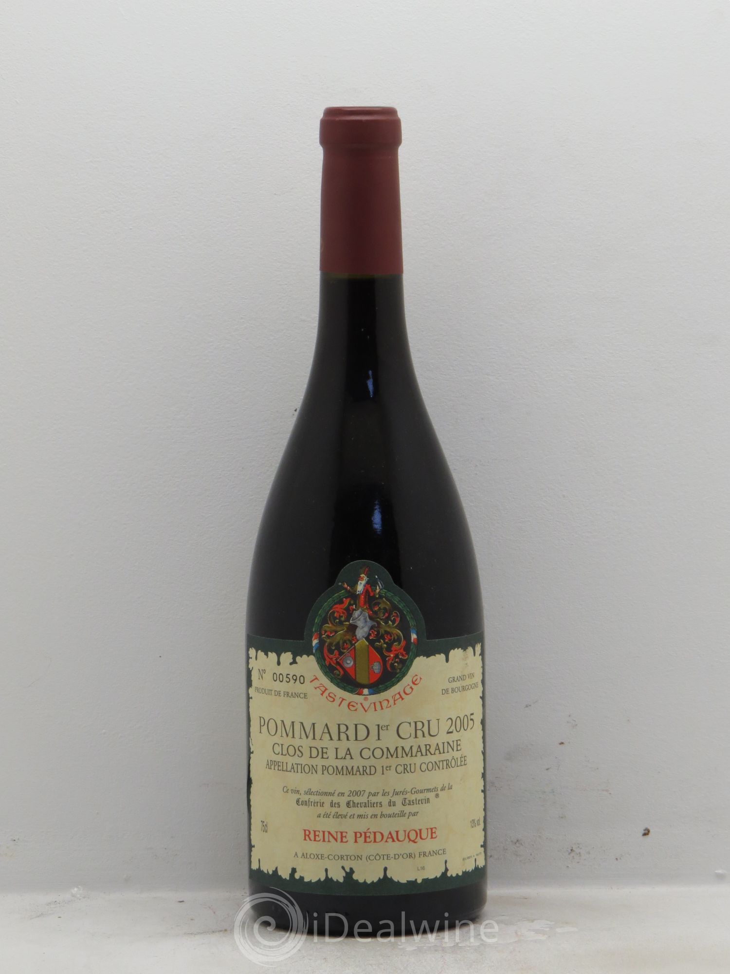 Pommard 1er Cru Tastevinage Reine Pédauque 2005 - Posten von 6 Flaschen - 0