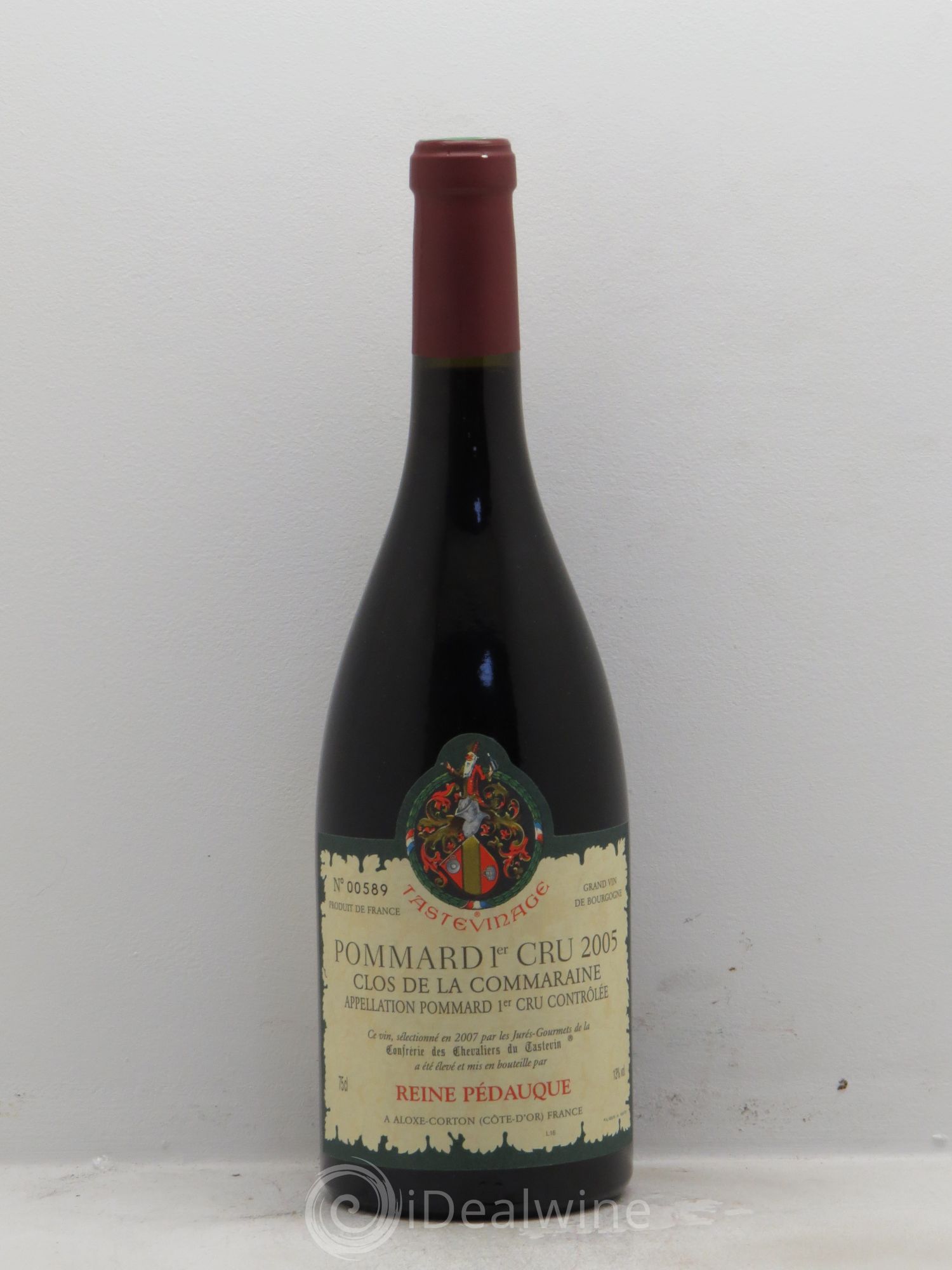 Pommard 1er Cru Tastevinage Reine Pédauque 2005 - Posten von 1 Flasche - 0