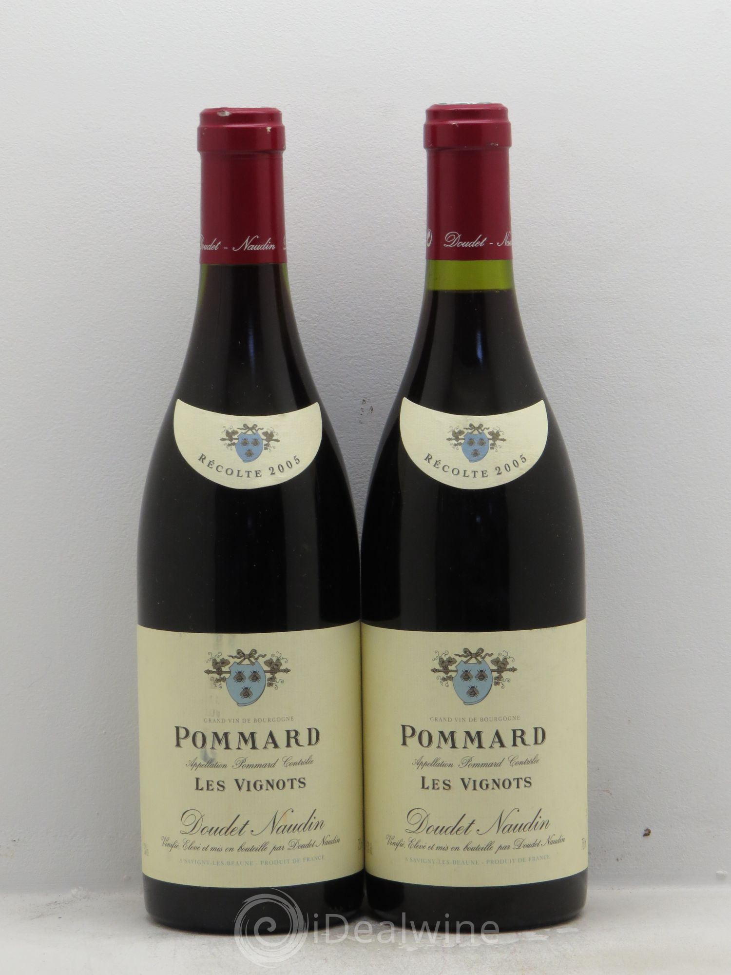 Pommard Les Vignots Doudet Naudin 2005 - Posten von 2 Flaschen - 0