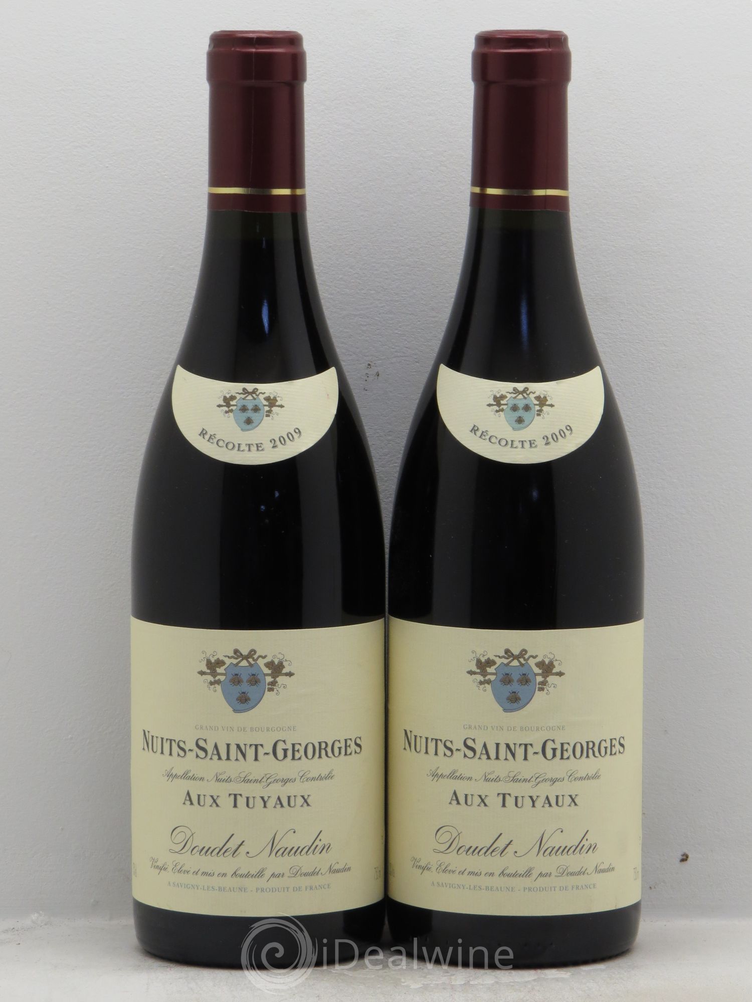 Nuits-Saint-Georges Aux Tuyaux Doudet Naudin 2009 - Posten von 2 Flaschen - 0