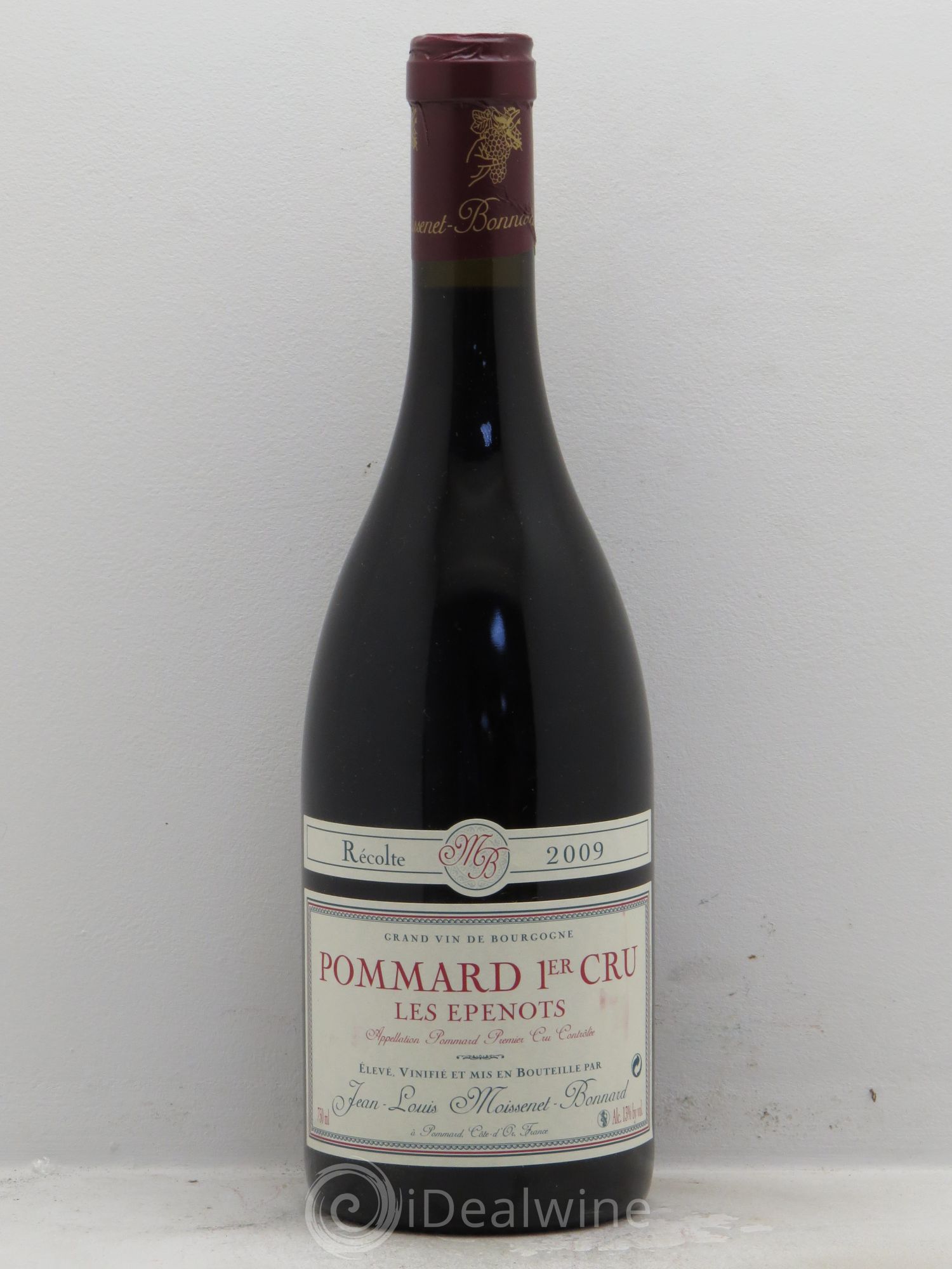 Pommard 1er Cru Bonnard 2009 - Lot de 6 bouteilles - 0