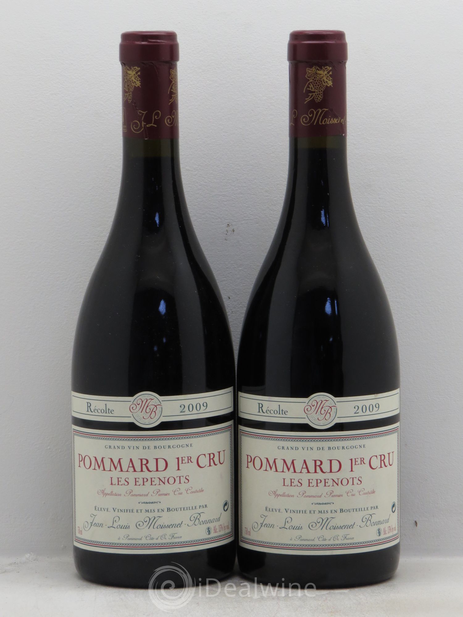 Pommard 1er Cru Bonnard 2009 - Lot de 2 bouteilles - 0