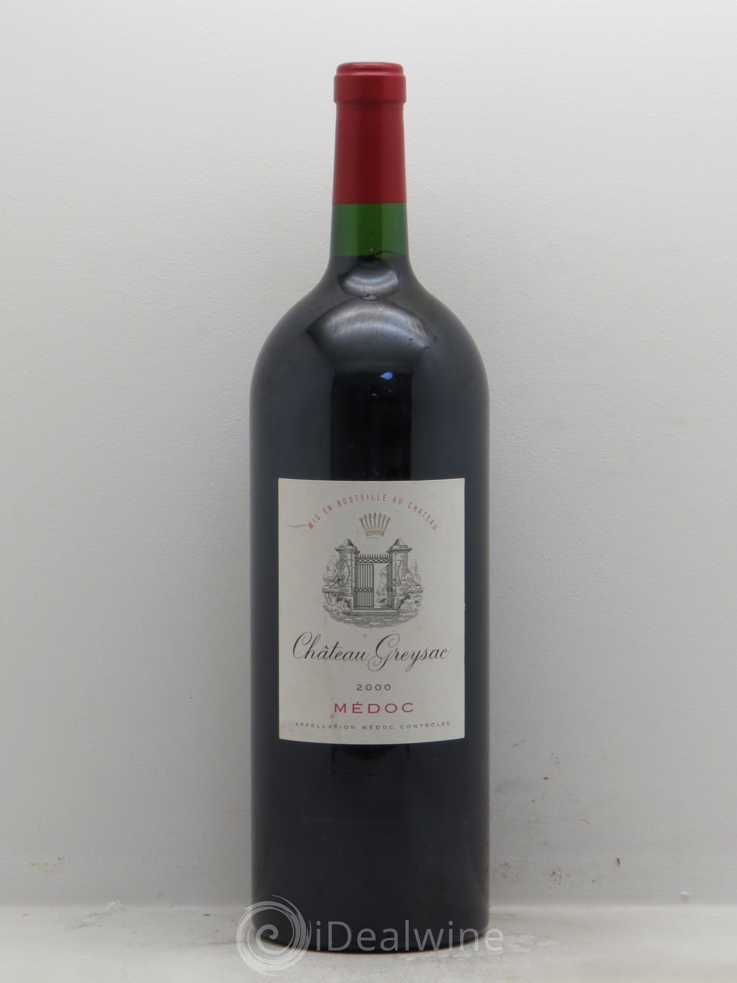Château Greysac Cru Bourgeois 2000 - Lot de 1 magnum - 0
